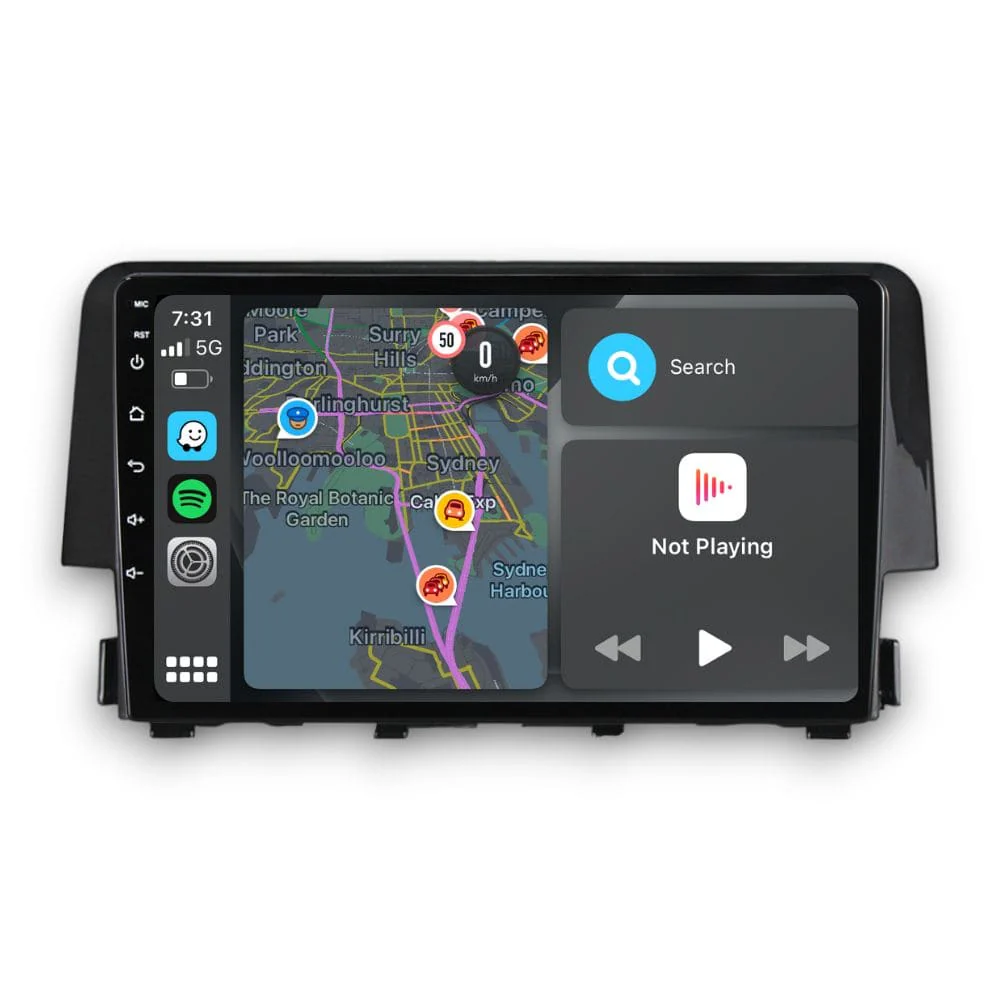 Honda Civic (2016 - 2021) Multimedia 9" Touchscreen Display + Built-In Wireless Carplay & Android Auto - Image 5