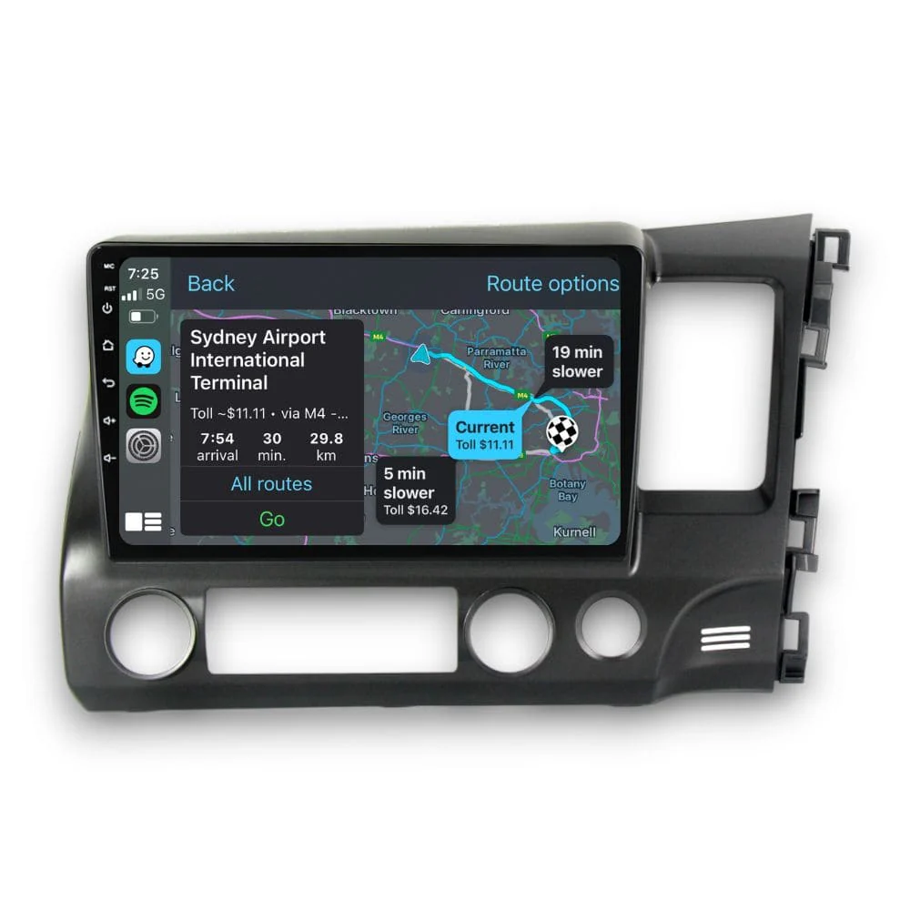 Honda Civic Sedan (2006 - 2011) Multimedia 10" Touchscreen Display + Built-In Wireless Carplay & Android Auto - Image 2