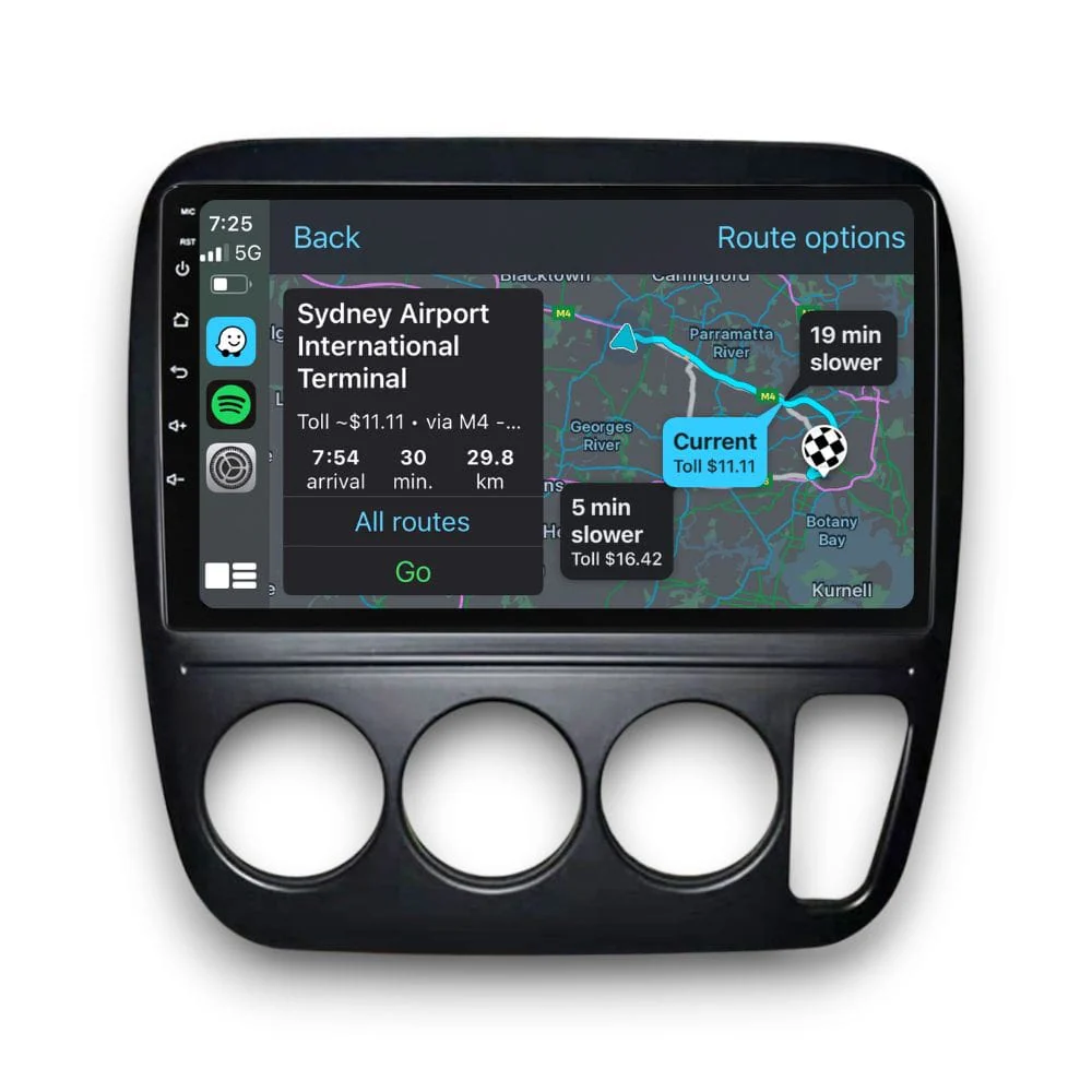 Honda CR-V (1997 - 2001) Multimedia 9" Touchscreen Display + Built-In Wireless Carplay & Android Auto - Image 2