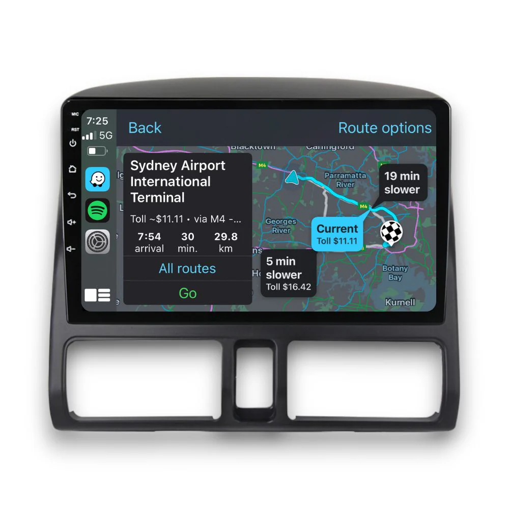 Honda CR-V (2000 - 2006) Multimedia 9" Touchscreen Display + Built-In Wireless Carplay & Android Auto - Image 2
