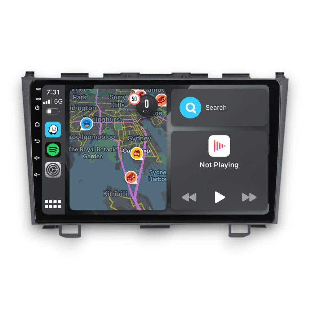 Honda CR-V (2007 - 2011) Multimedia 9" Touchscreen Display + Built-In Wireless Carplay & Android Auto - Image 4