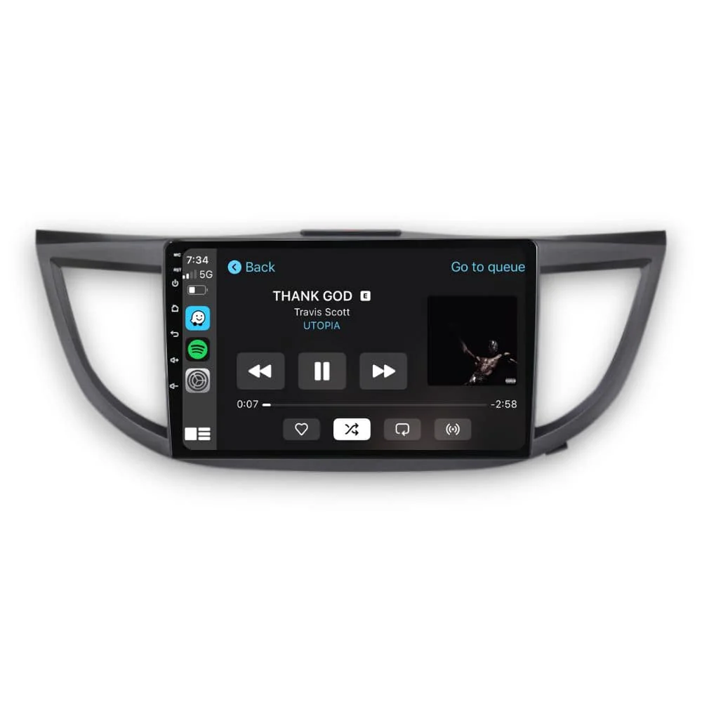 Honda CR-V (2012 - 2017) Multimedia 10" Touchscreen Display + Built-In Wireless Carplay & Android Auto - Image 3