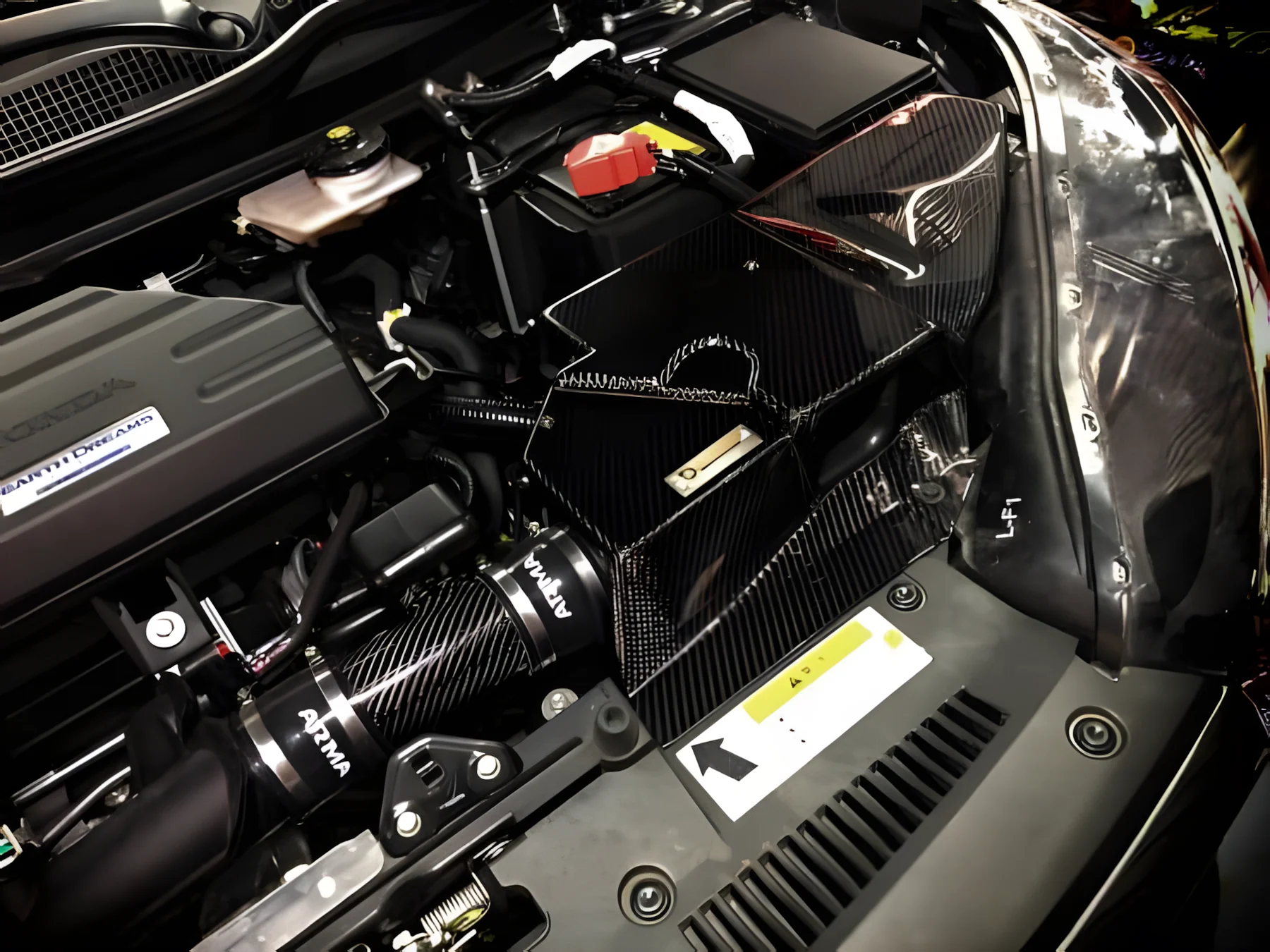 ARMASPEED Honda CR-V 5th 1.5T | Carbon Fiber Cold Air Intake - Image 4