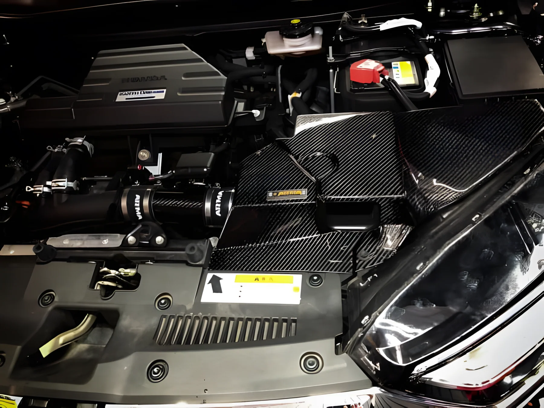 ARMASPEED Honda CR-V 5th 1.5T | Carbon Fiber Cold Air Intake - Image 5