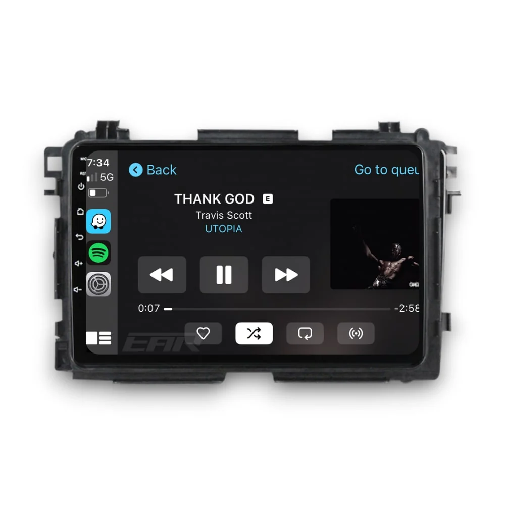 Honda HR-V (2015 - 2022) Multimedia 9" Touchscreen Display + Built-In Wireless Carplay & Android Auto - Image 3
