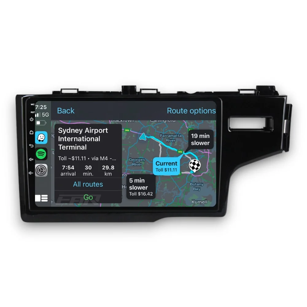 Honda Jazz (2014 - 2018) Multimedia 9" Touchscreen Display + Built-In Wireless Carplay & Android Auto - Image 2