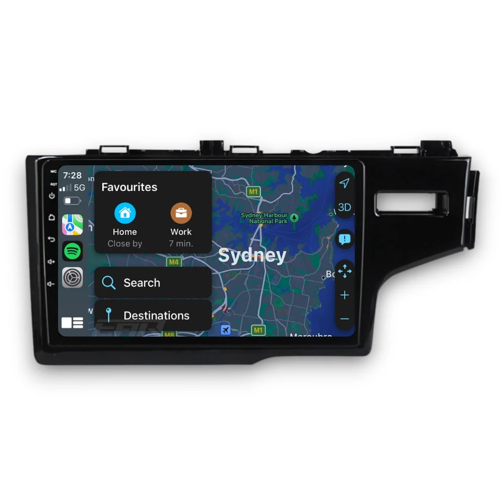 Honda Jazz (2014 - 2018) Multimedia 9" Touchscreen Display + Built-In Wireless Carplay & Android Auto - Image 5