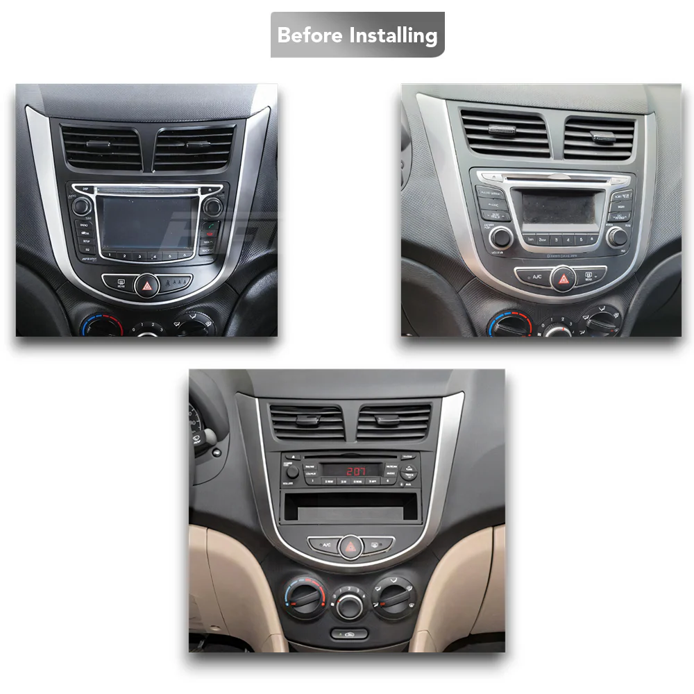Hyundai Accent/Verna (2011 - 2019) Multimedia 9" Touchscreen Display + Built-In Wireless Carplay & Android Auto - Image 6