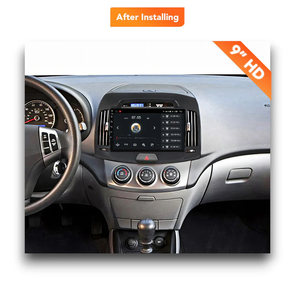 Hyundai Elantra/Avante (2006 - 2011) Multimedia 9" Touchscreen Display + Built-In Wireless Carplay & Android Auto - Image 7