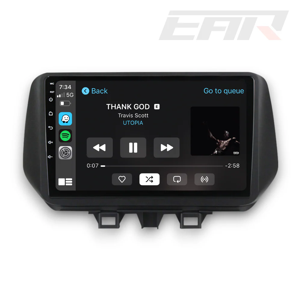 Hyundai Tucson (2018 - 2021) Multimedia 10" Touchscreen Display + Built-In Wireless Carplay & Android Auto - Image 3