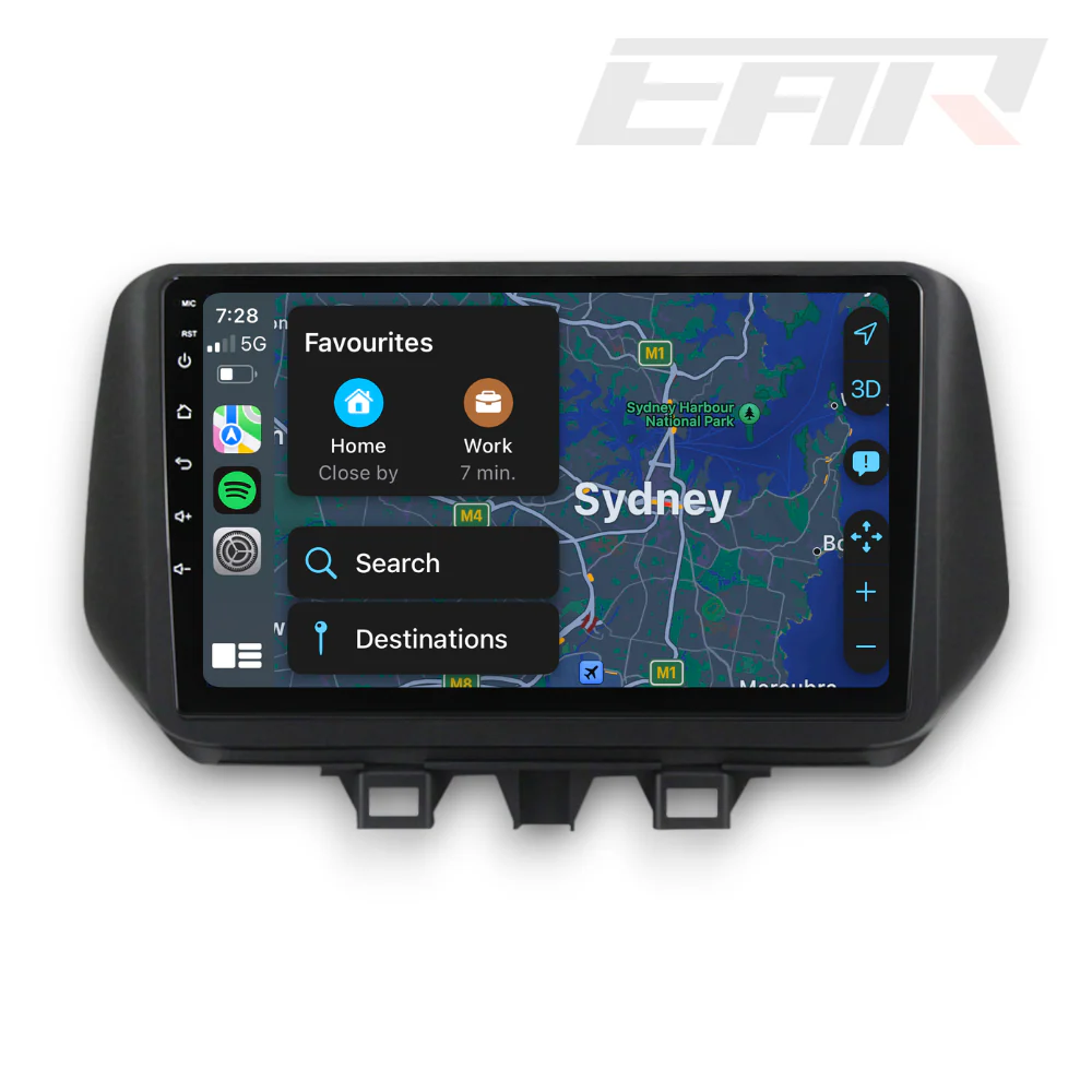 Hyundai Tucson (2018 - 2021) Multimedia 10" Touchscreen Display + Built-In Wireless Carplay & Android Auto - Image 5