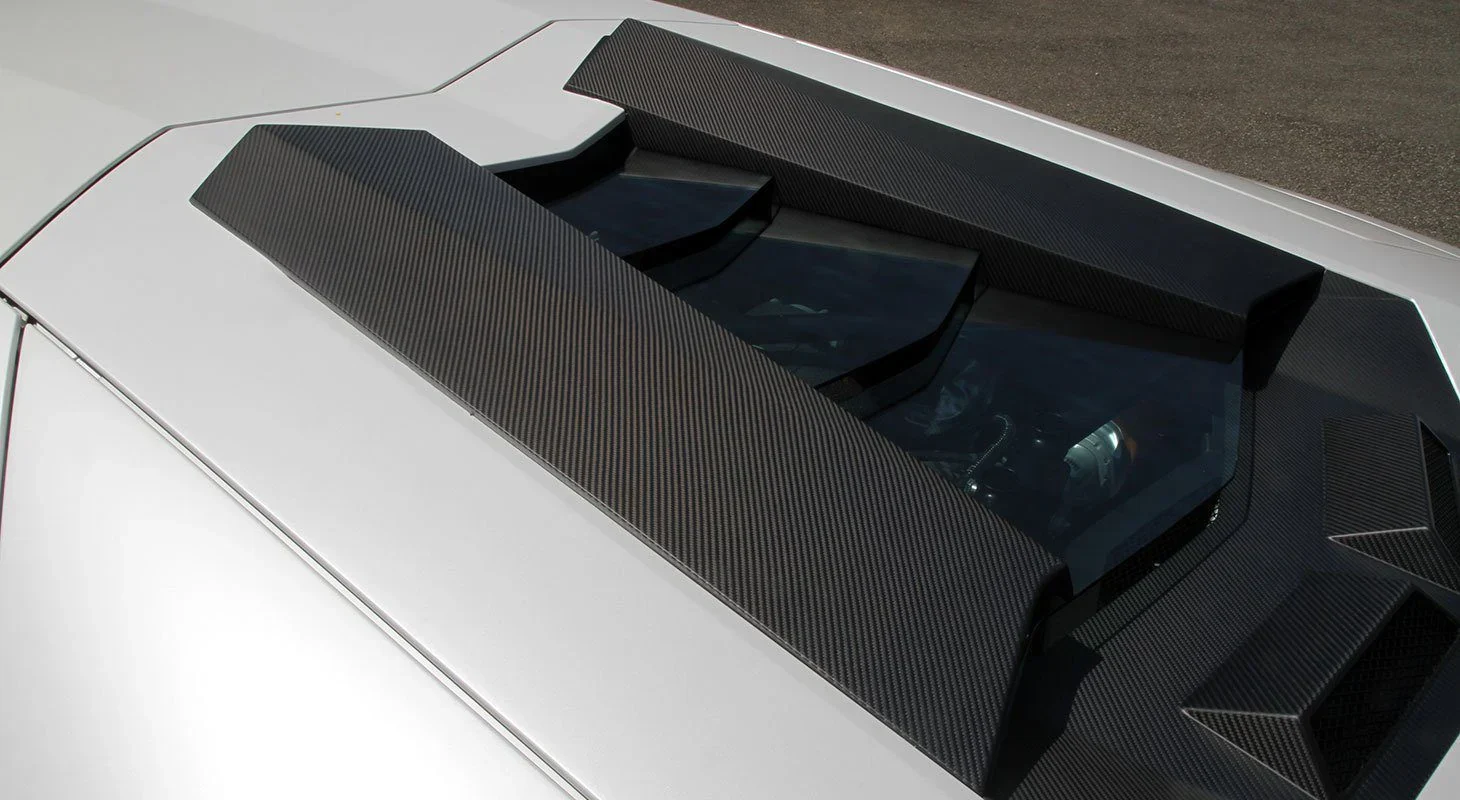Lamborghini Aventador S | Novitec Carbon Roof Air-Scoops - Image 2
