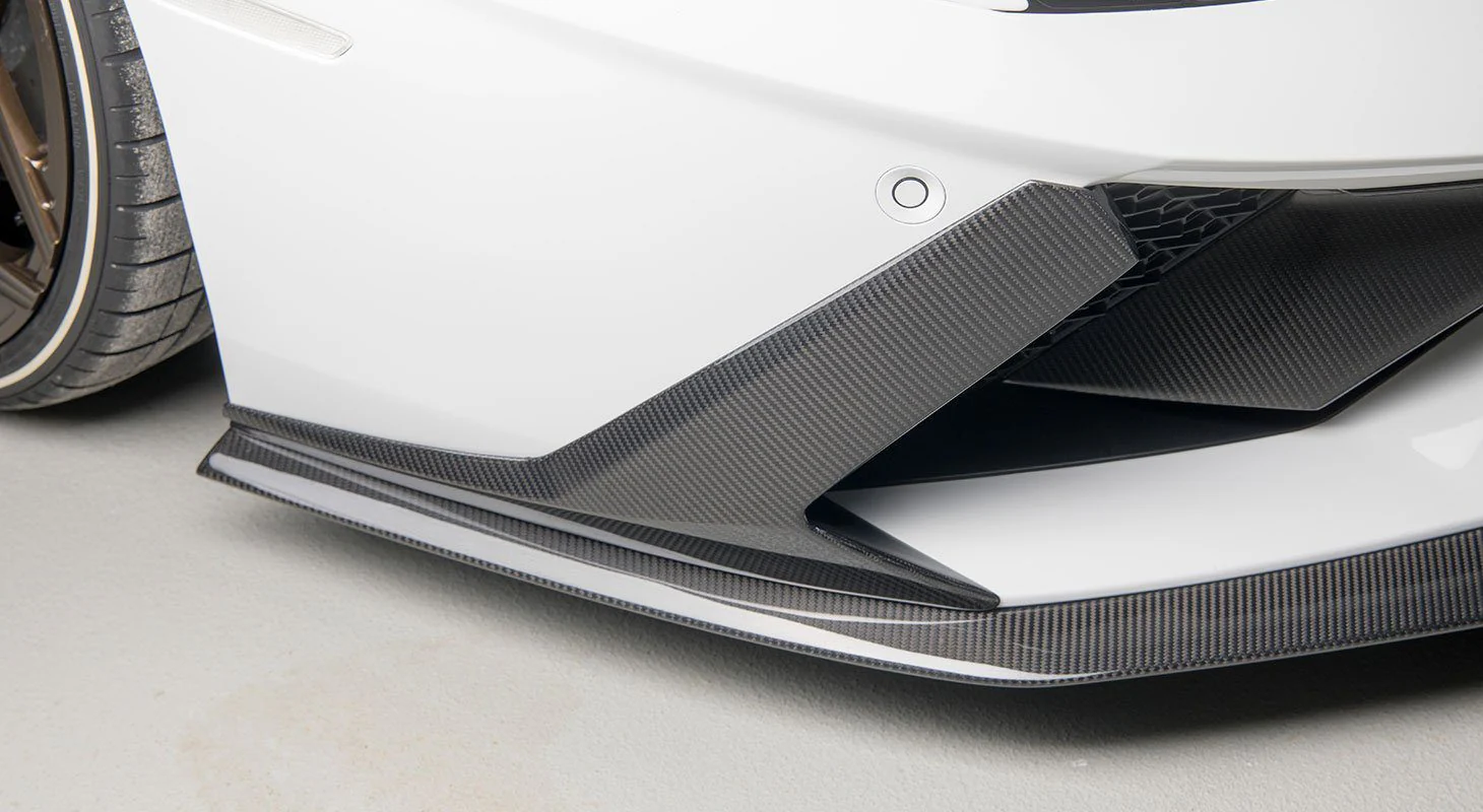 Lamborghini Aventador S/S Roadster | Novitec Carbon Front Spoiler Attachments - Image 2