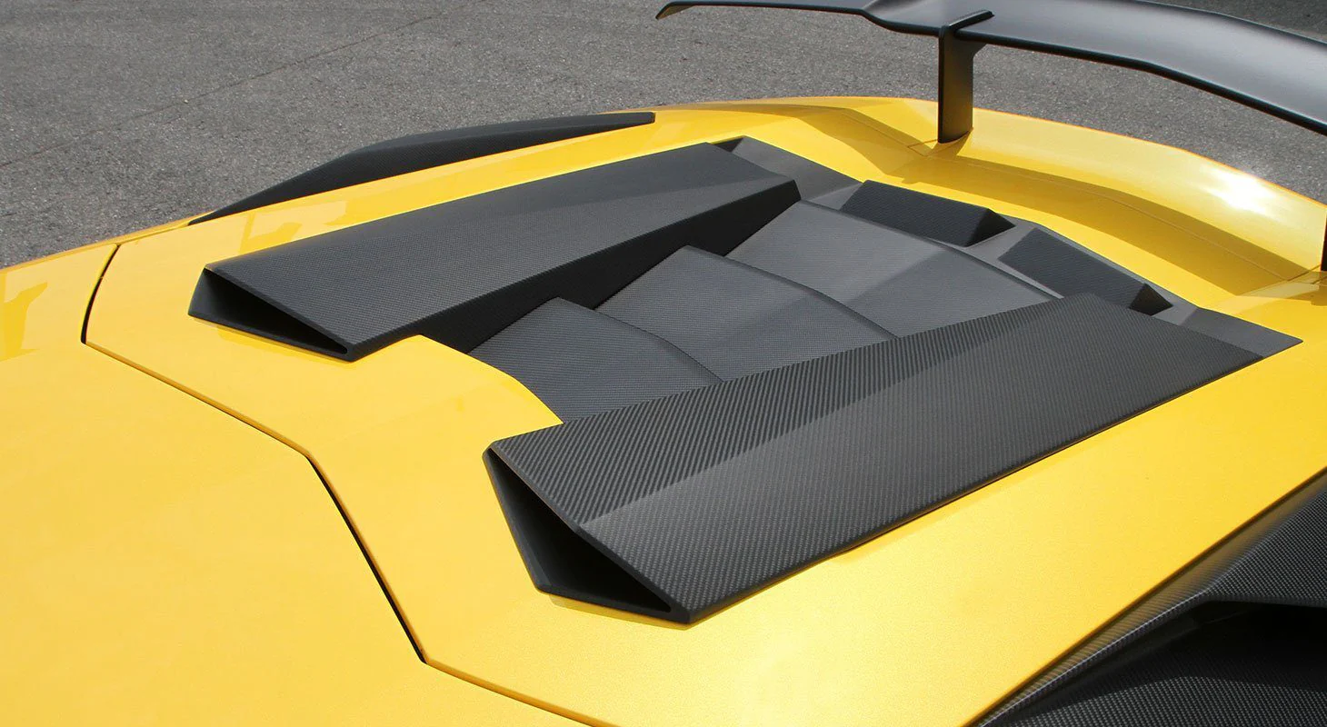Lamborghini Aventador SV | Novitec Carbon Roof Air Intake Scoop - Image 2