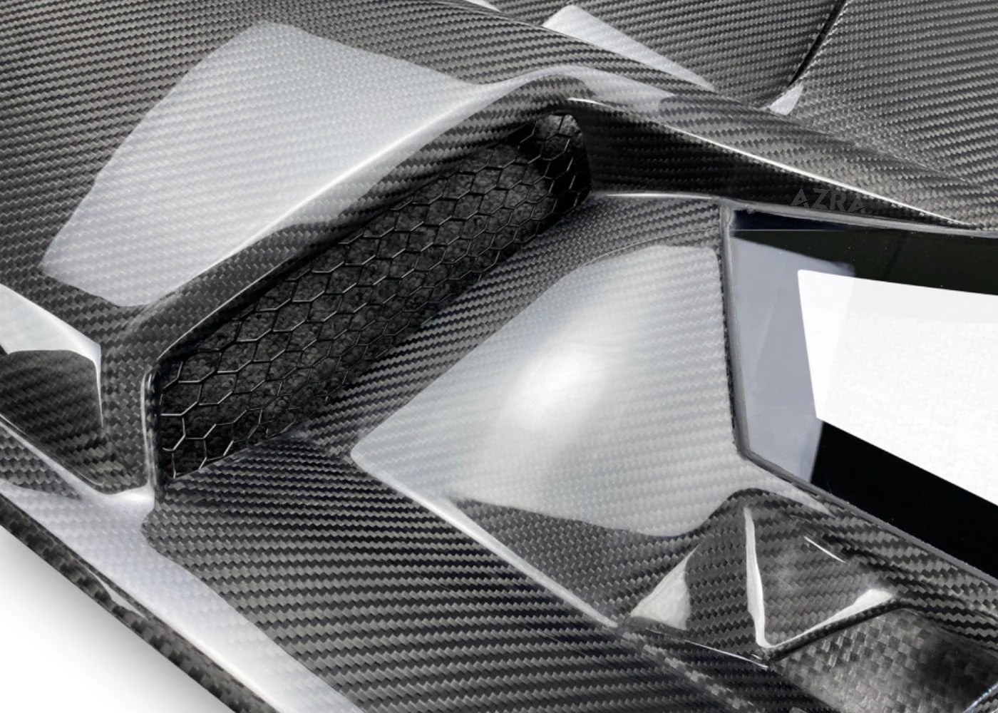 AZRA Lamborghini Huracán | LP 610-4 / LP 580-2 | Carbon Fiber V1 Rear Engine Cover | 2014 - 2019 - Image 4