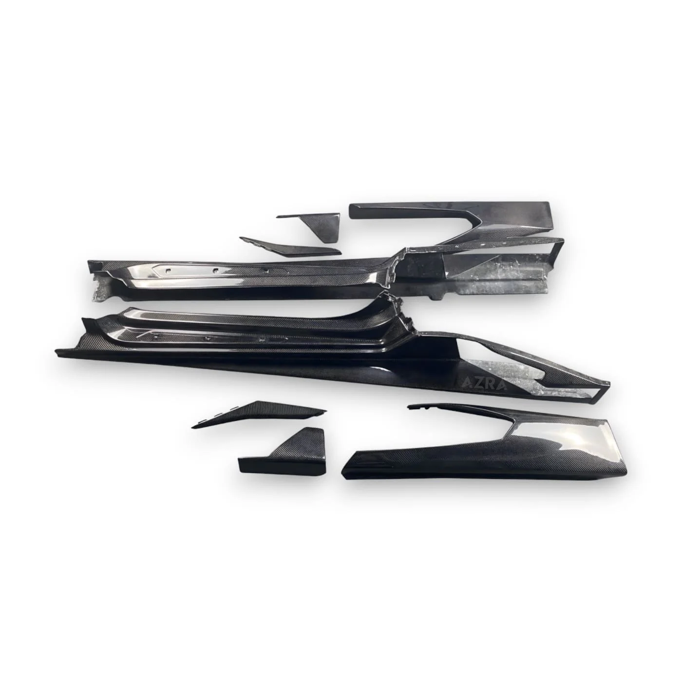 AZRA Lamborghini Huracán | LP 610-4 / LP 580-2 | Carbon Fiber V2 Side Skirts | 2014 - 2019 - Image 2