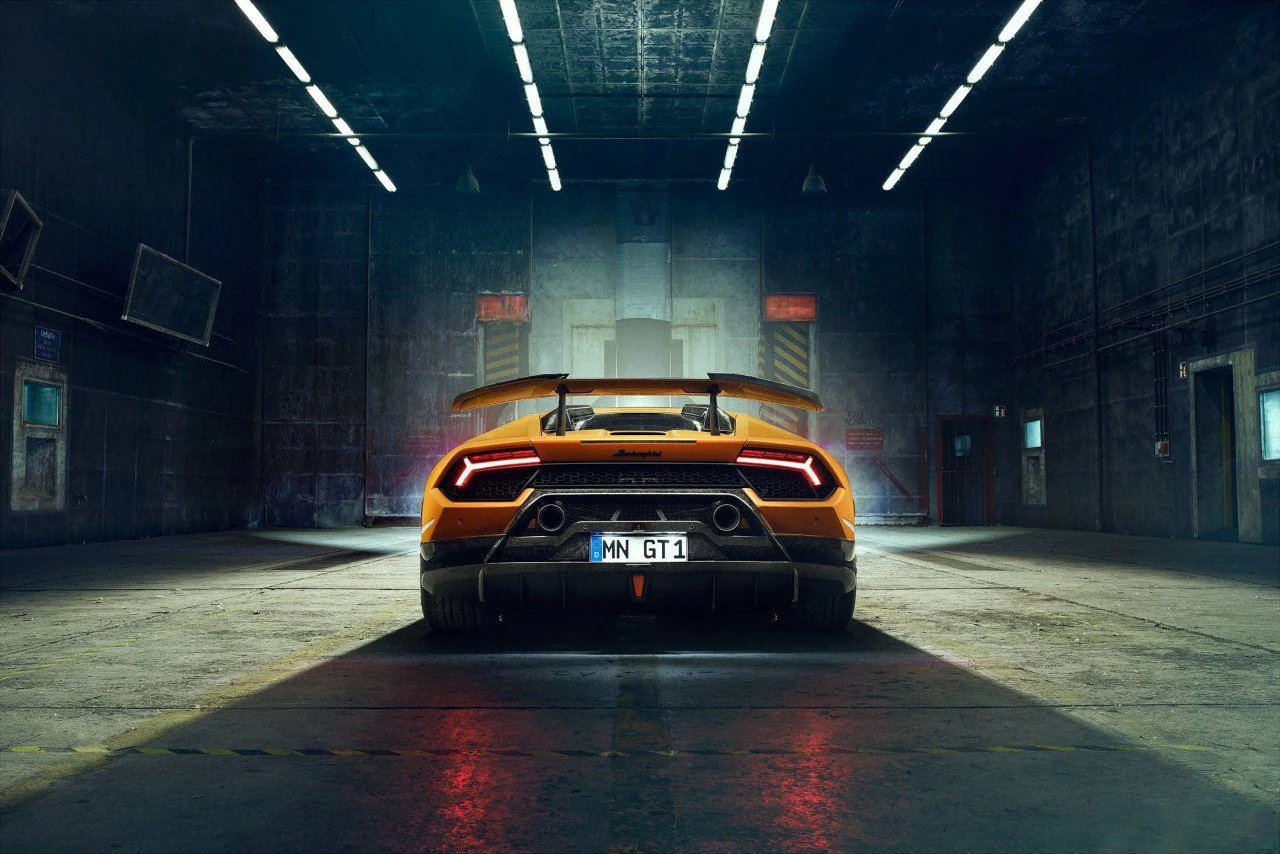 Lamborghini Huracan Performante/Performante Spyder | Novitec Forged Carbon Rear Wing Attachments - Image 5
