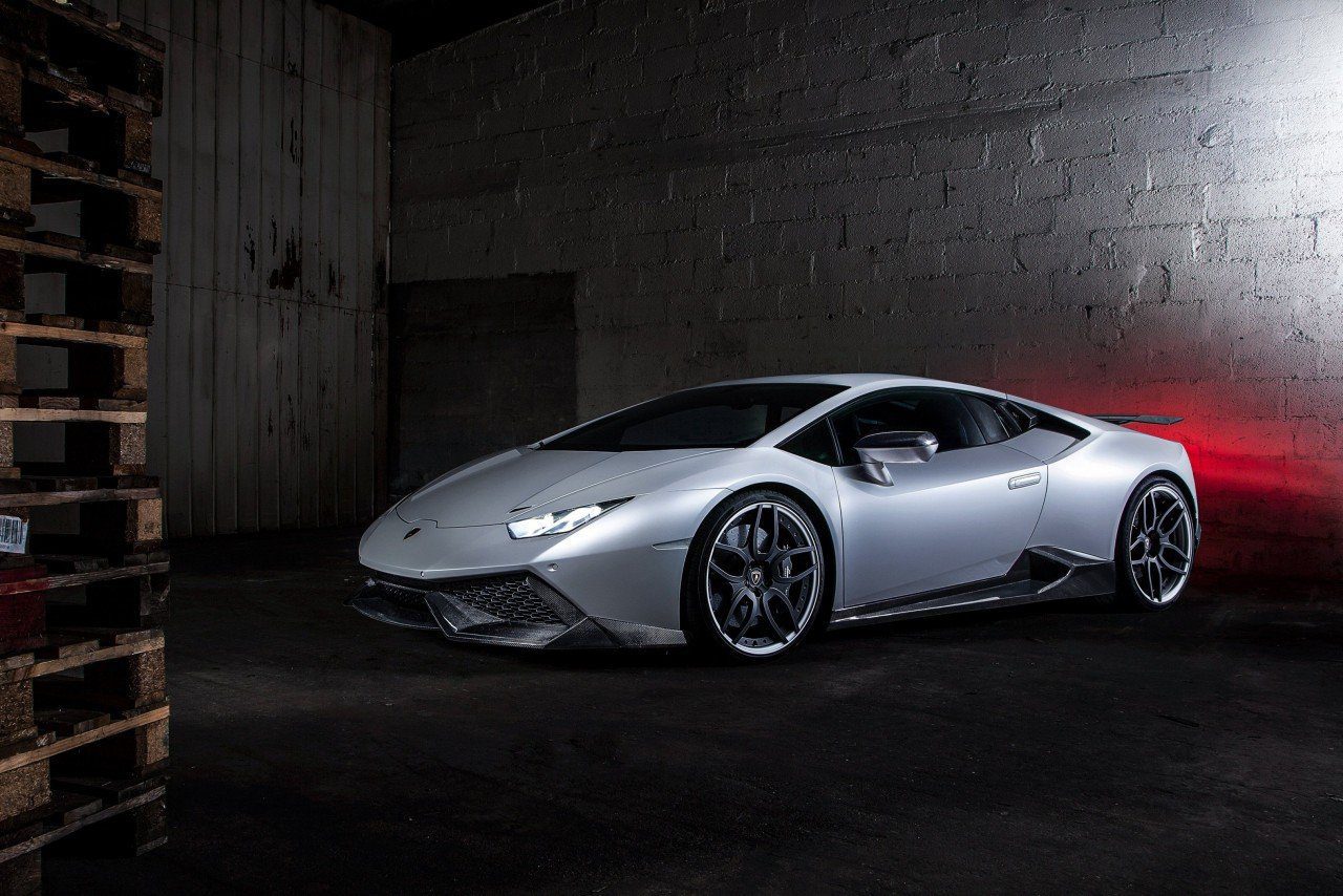 Lamborghini Huracan / Spyder | Novitec Carbon Front Lip Cover - Image 3