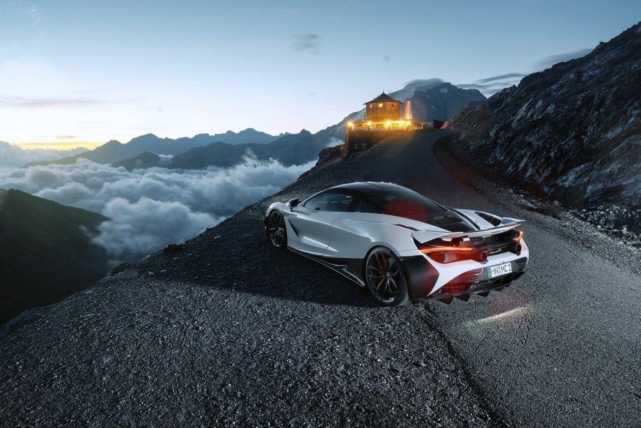 McLaren 720S/720S Spider | Novitec Carbon Rear Diffuser Center Fin - Image 3