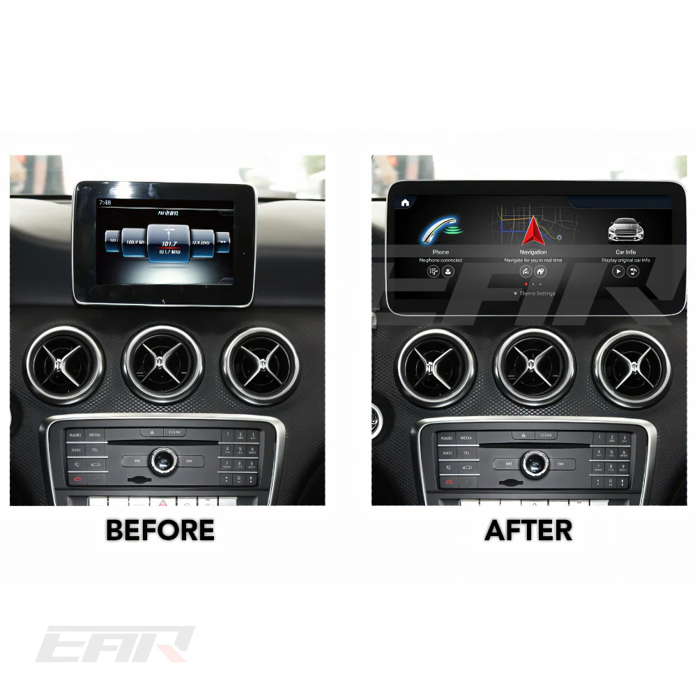 Mercedes Benz A Class Android 13.0 (W176) Multimedia 10.25"/12.3" Touchscreen Display + Built-In Wireless Carplay & Android Auto | 2013 - 2018 | LHD/RHD - Image 5
