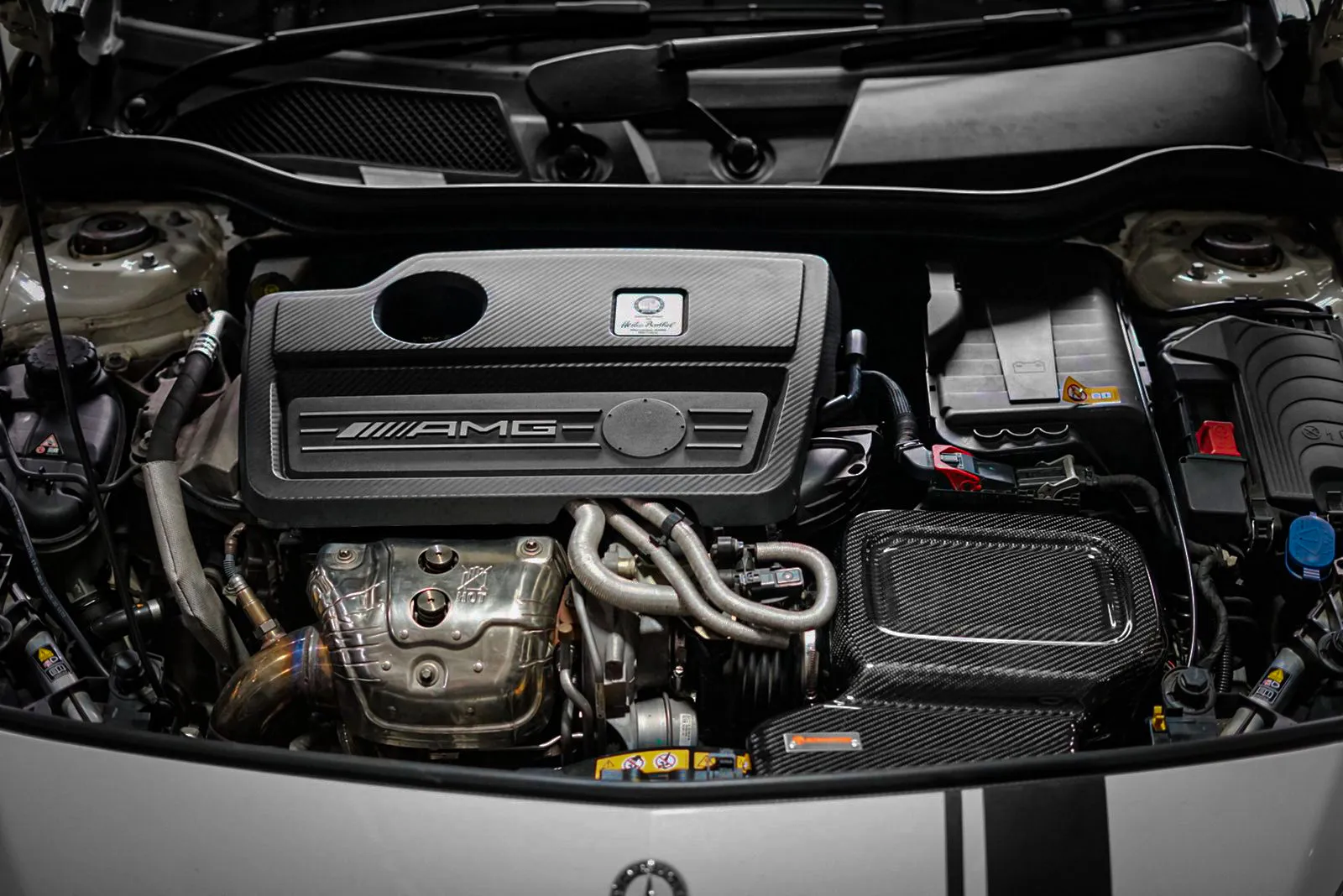 ARMASPEED Mercedes-Benz A Class / CLA Class AMG | A45 / CLA 45 | W176 / C117 | Carbon Fiber Cold Air Intake - Image 2