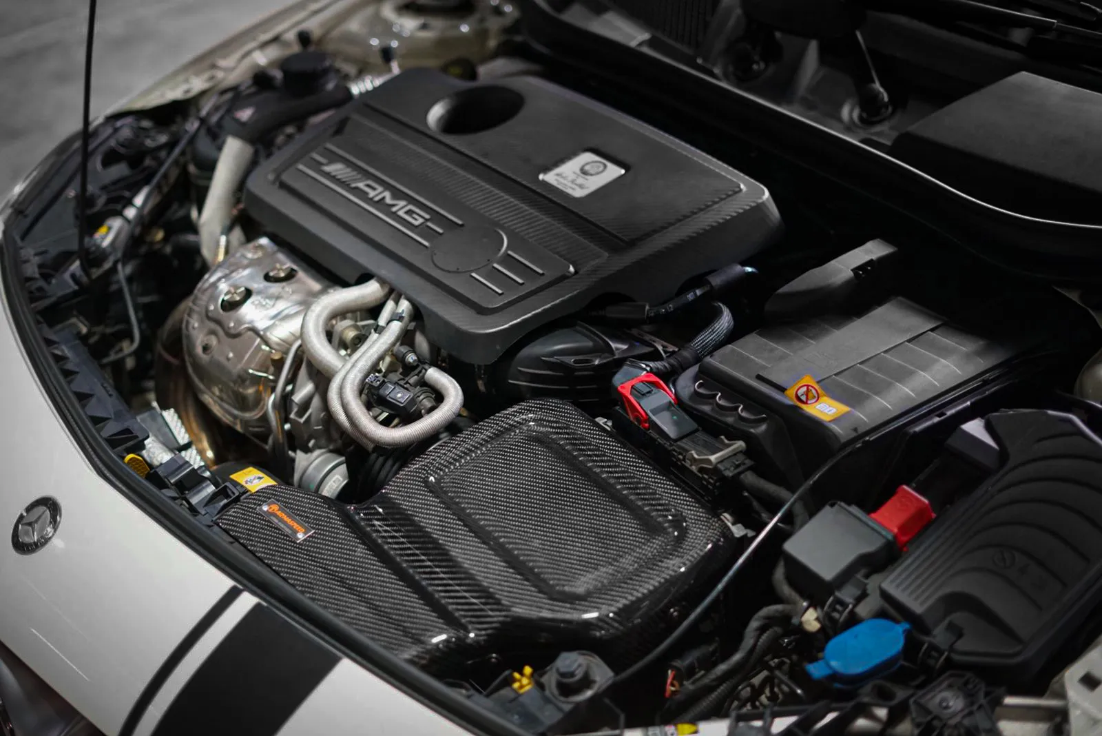 ARMASPEED Mercedes-Benz A Class / CLA Class AMG | A45 / CLA 45 | W176 / C117 | Carbon Fiber Cold Air Intake - Image 5