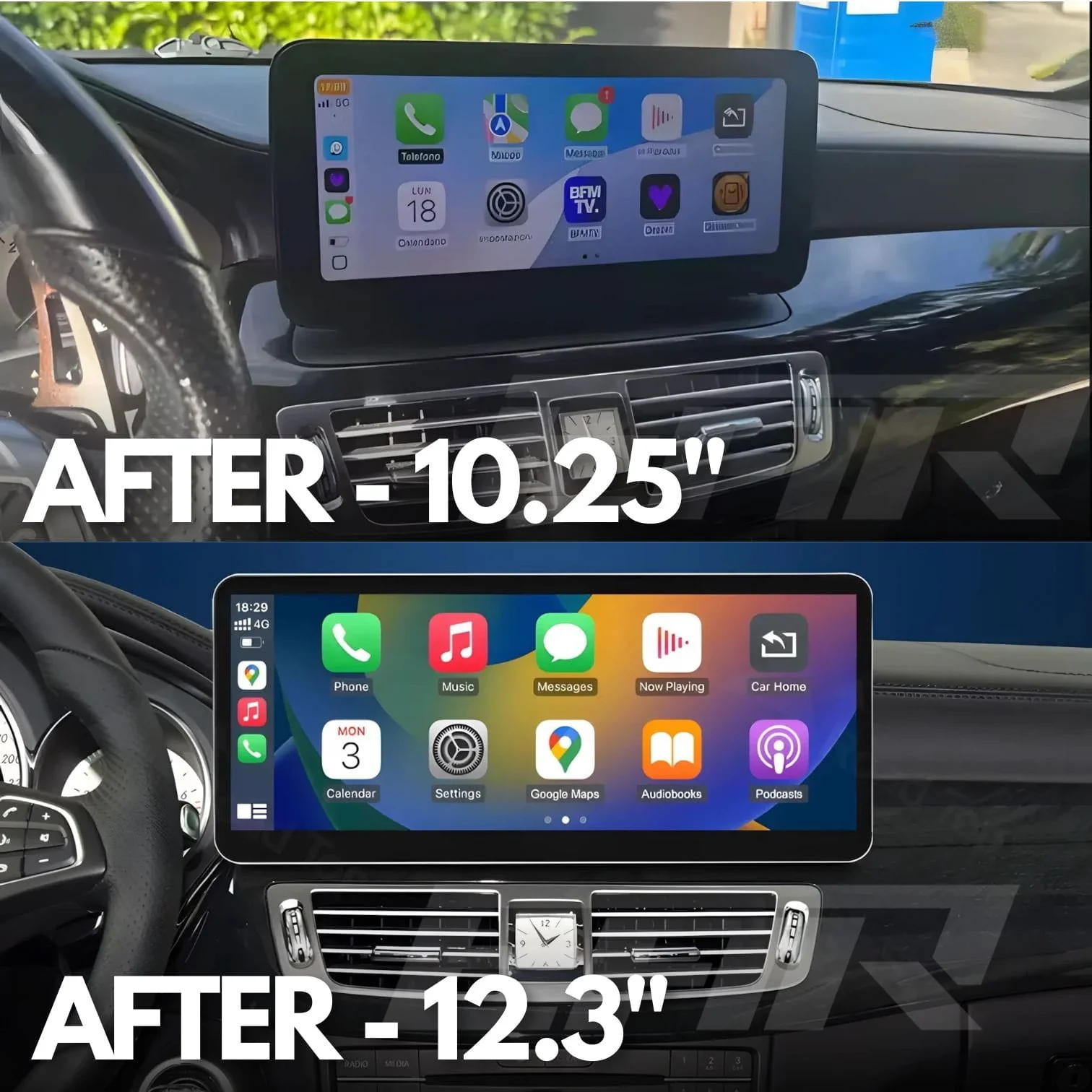 Mercedes Benz CLS Class | C218 | 10.25"/12.3" Linux CarPlay/Android Touchscreen Display | 2010 - 2018 - Image 4