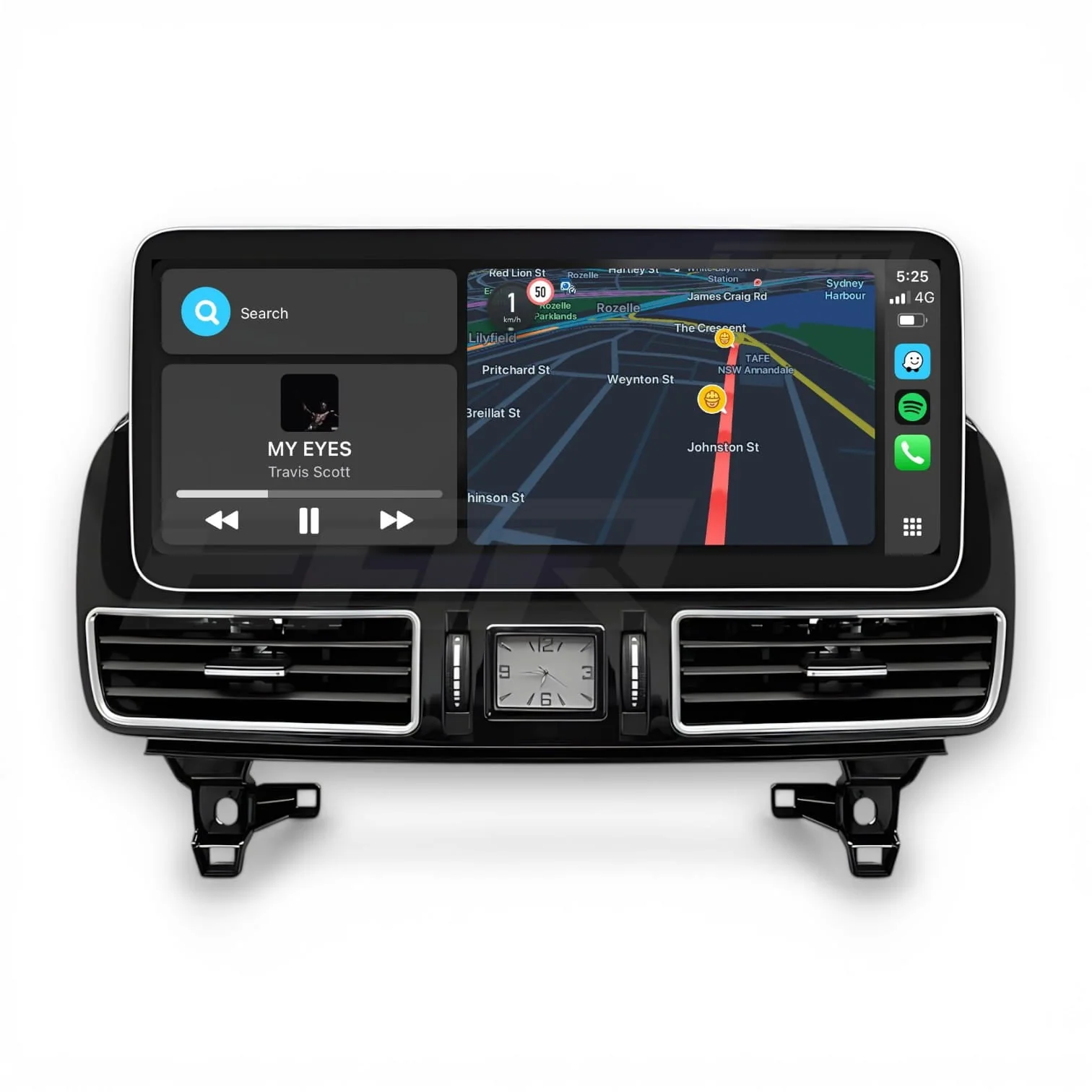 Mercedes Benz GL/ML/GLE/GLS Class | X166 | 12.3" Linux CarPlay/Android Touchscreen Display | 2011 - 2019 - Image 5