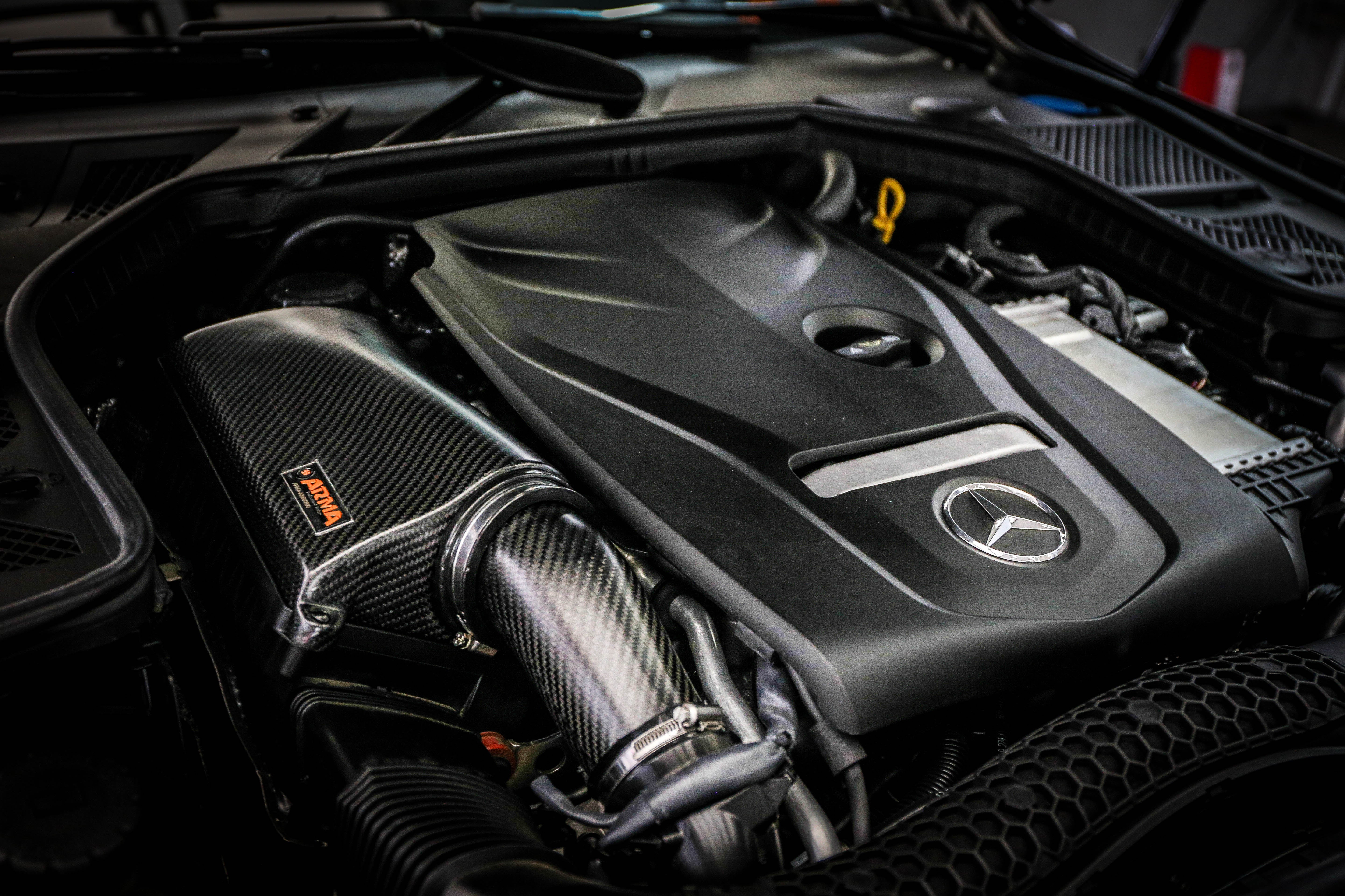 ARMASPEED Mercedes-Benz C Class | C200 C250 C260 C300 | W205 (M274) | Carbon Fiber Cold Air Intake - Image 3