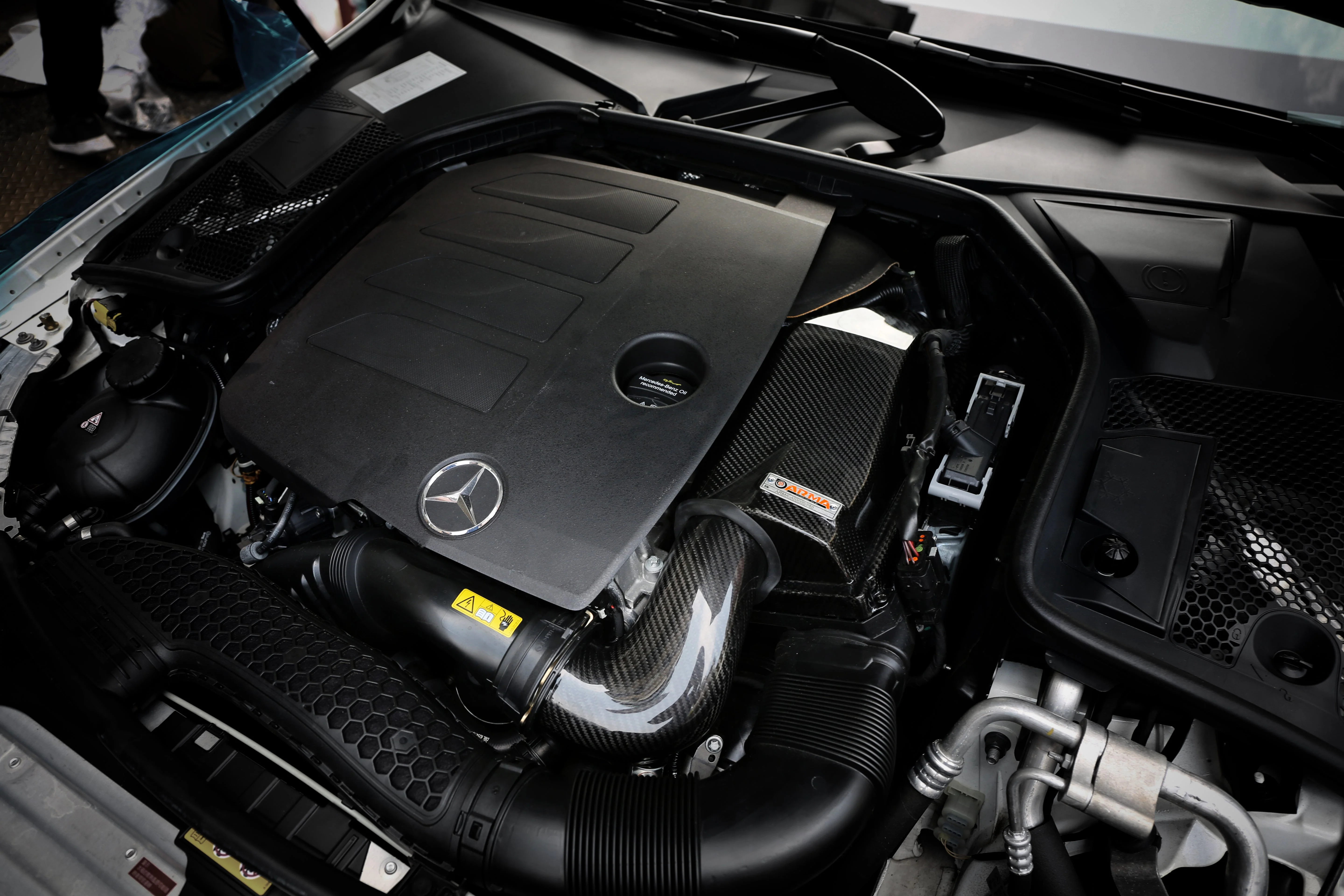 ARMASPEED Mercedes-Benz C Class / E Class | C200 C300 / E300 | W205 / W213 (M264) | Carbon Fiber Cold Air Intake - Image 4