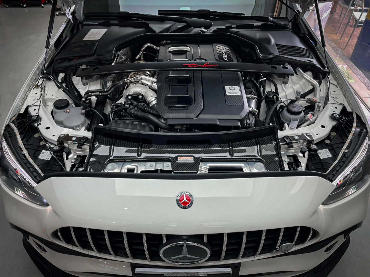 ARMASPEED Mercedes-Benz C Class C43 | W206 (M139) | Carbon Fiber Cold Air Intake - Image 5