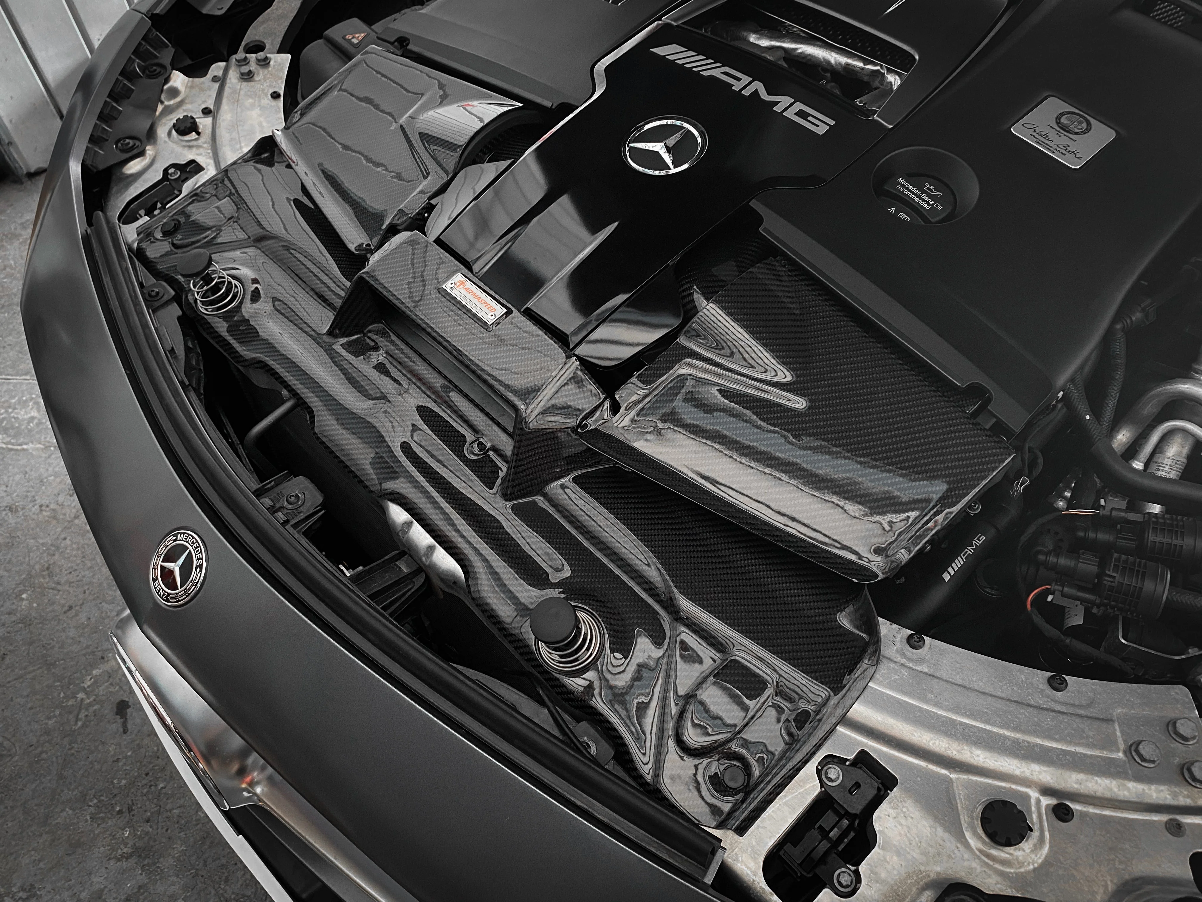 ARMASPEED Mercedes-Benz E Class AMG E63 / E63S | W213 | Carbon Fiber Cold Air Intake - Image 4