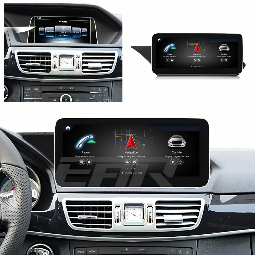 Mercedes Benz E Class Android 13.0 (W212) Multimedia 10.25"/12.3" Touchscreen Display + Built-In Wireless Carplay & Android Auto | 2009 - 2016 - Image 4