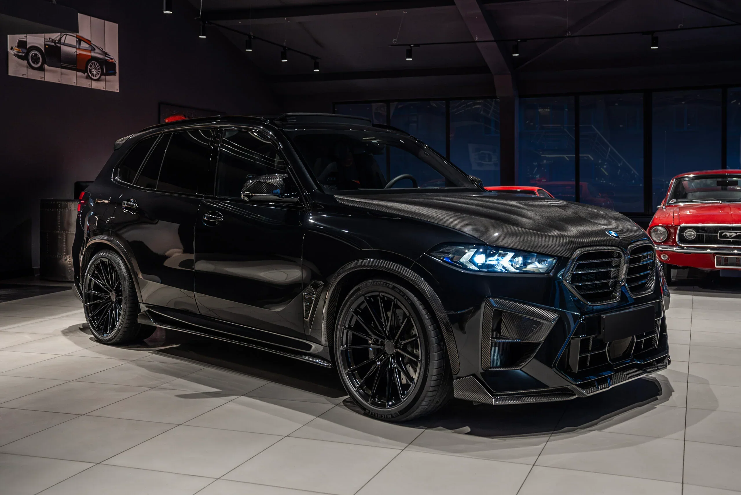 RNG Design BMW X5M LCI | F95 | Carbon Front Grille - Image 2