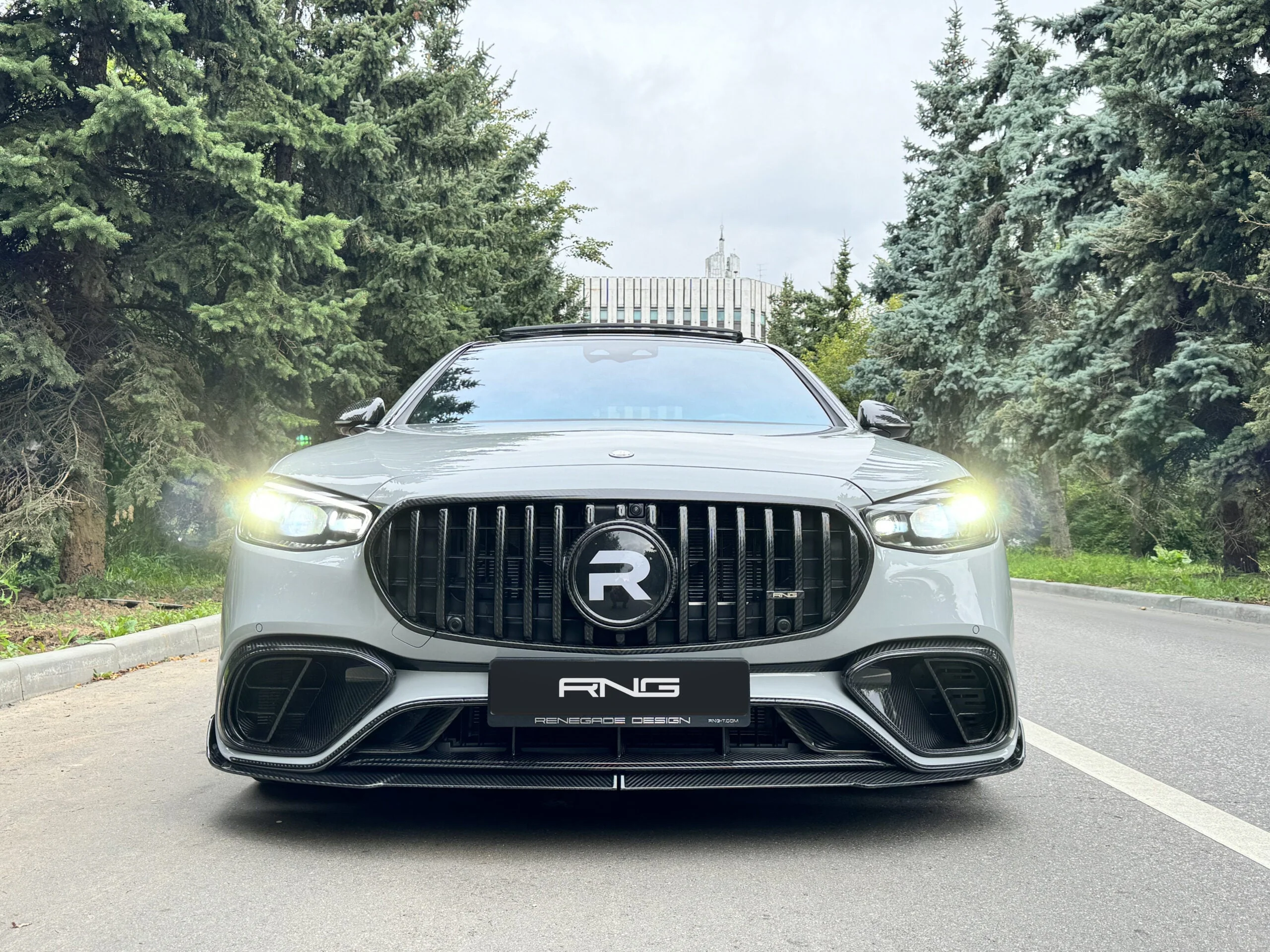 RNG Design Mercedes Benz S63 | W223 | Carbon Front Grille - Image 3