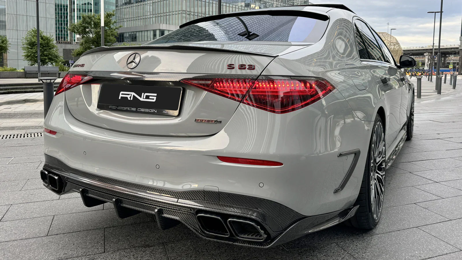 RNG Design Mercedes Benz S63 | W223 | Carbon Rear Diffuser - Image 4