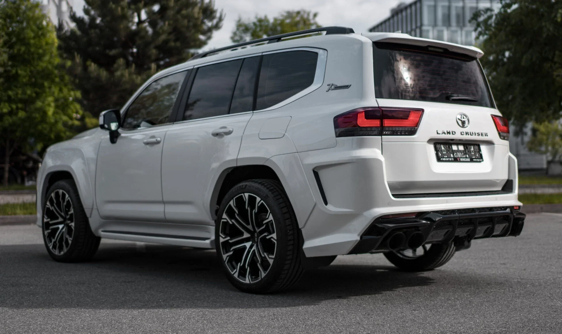RNG Design Toyota Land Cruiser 300 | Rear Bumper - Image 4