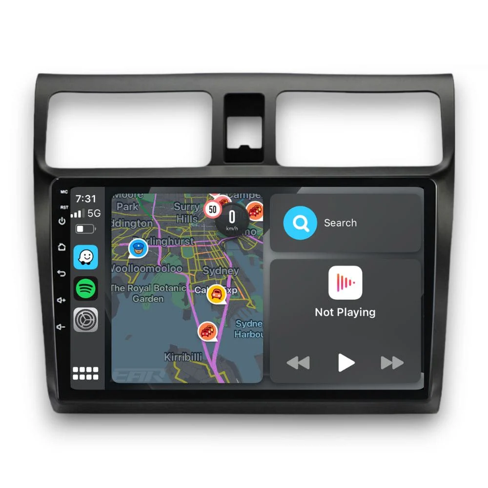 Suzuki Swift (2003 - 2010) Multimedia 10" Touchscreen Display + Built-In Wireless Carplay & Android Auto - Image 4
