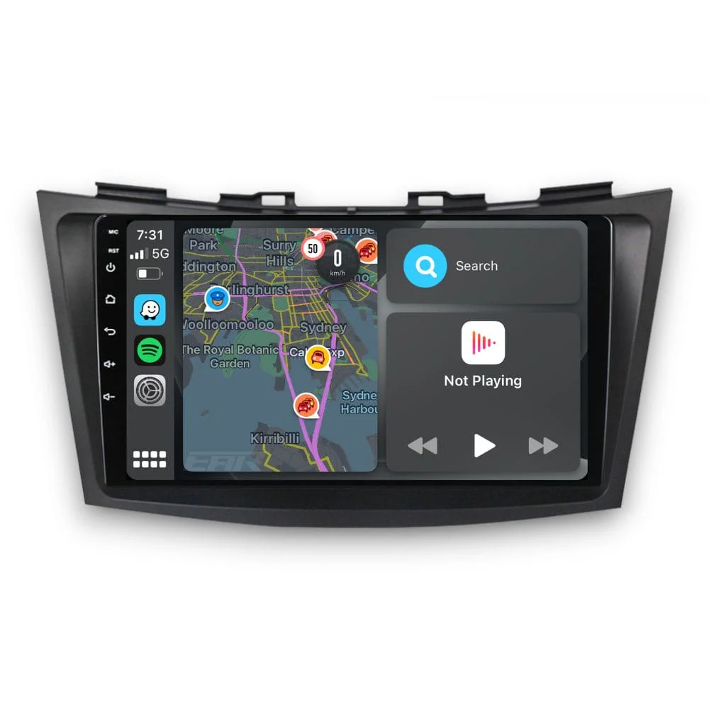 Suzuki Swift (2011 - 2017) Multimedia 9" Touchscreen Display + Built-In Wireless Carplay & Android Auto - Image 4