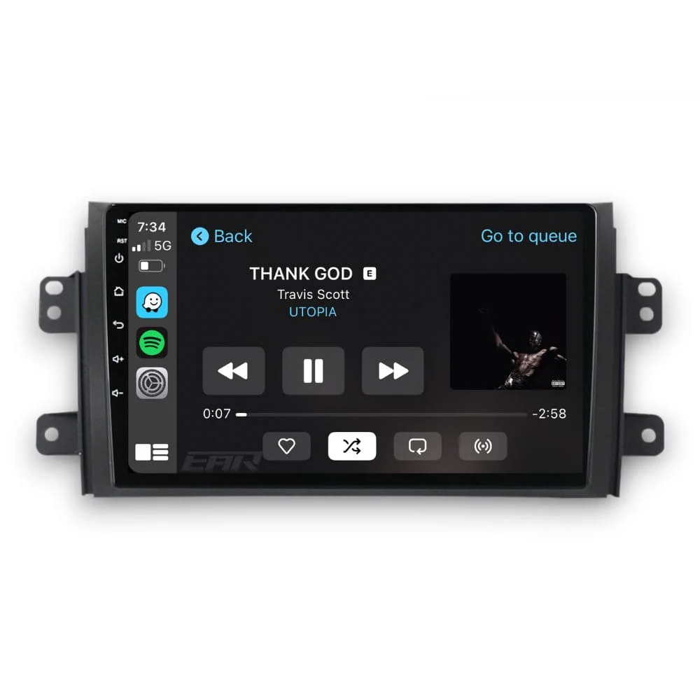 Suzuki SX4 (2006 - 2014) Multimedia 9" Touchscreen Display + Built-In Wireless Carplay & Android Auto - Image 3