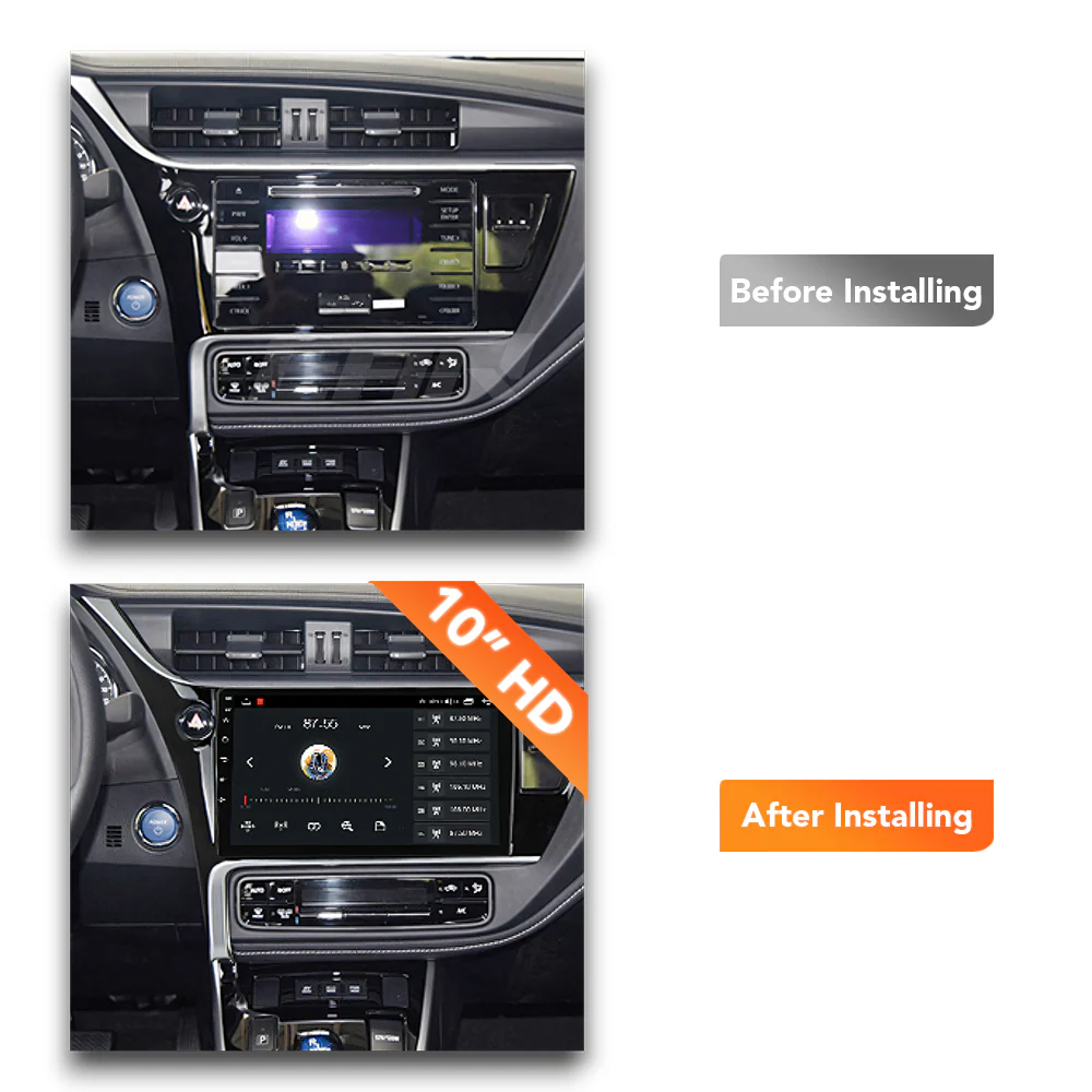 Toyota Corolla Hatch (2015 - 2019) Multimedia 10" Touchscreen Display + Built-In Wireless Carplay & Android Auto - Image 6