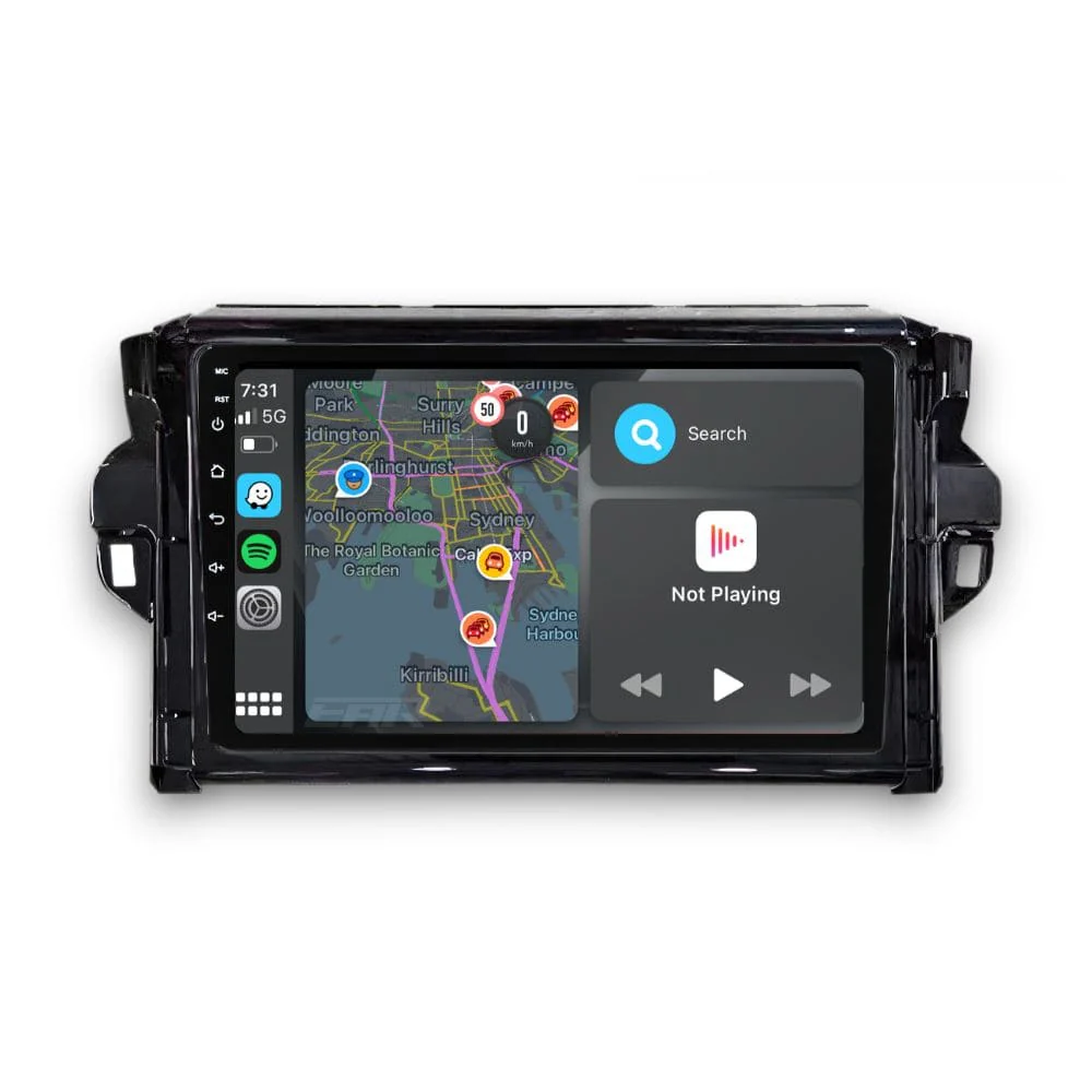 Toyota Fortuner (2015 - 2020) Multimedia 9" Touchscreen Display + Built-In Wireless Carplay & Android Auto - Image 4