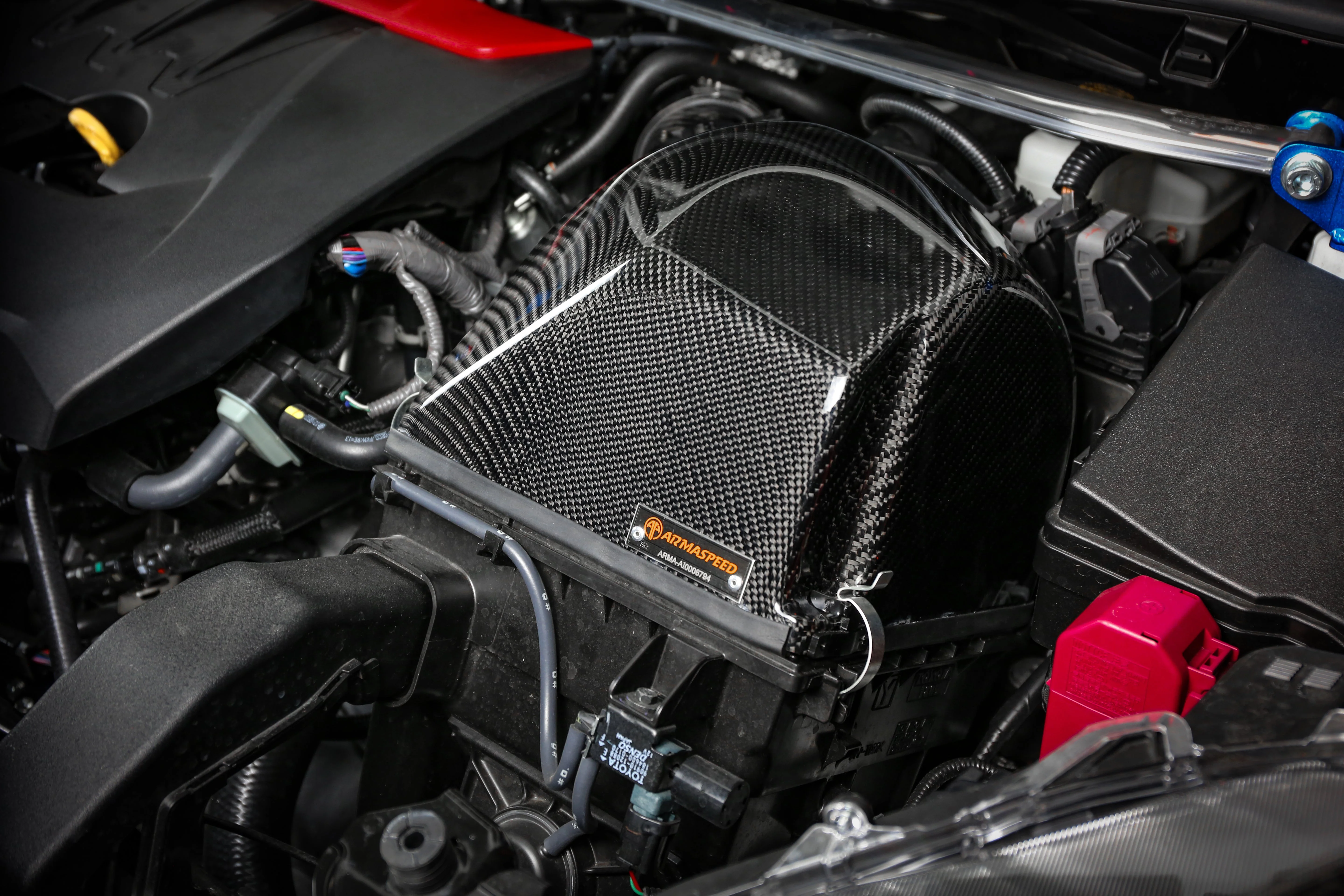 ARMASPEED Toyota GR Yaris | Carbon Fiber Cold Air Intake - Image 4