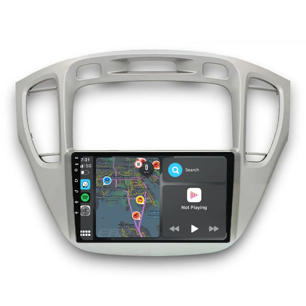 Toyota Highlander/Kluger (2000 - 2007) Multimedia 9" Touchscreen Display + Built-In Wireless Carplay & Android Auto - Image 4