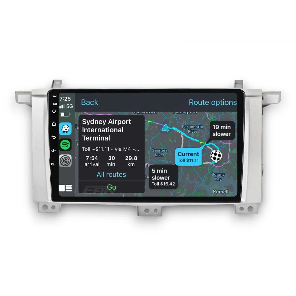 Toyota Land Cruiser 100 Series (1999 - 2007) Multimedia 10" Touchscreen Display + Built-In Wireless Carplay & Android Auto - Image 2