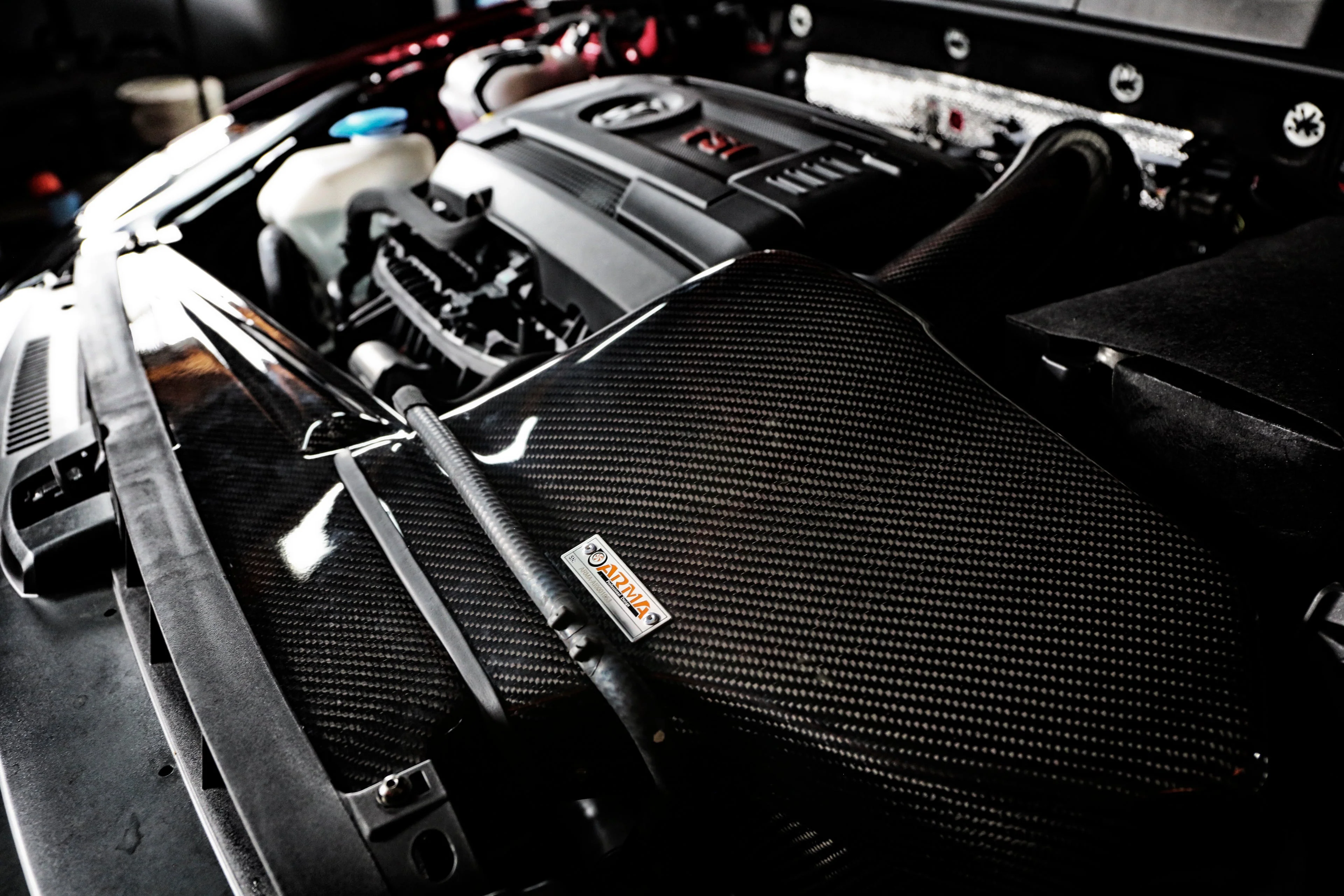 ARMASPEED Volkswagen Golf 7 / 7.5 GTI / R | Carbon Fiber Cold Air Intake - Image 3