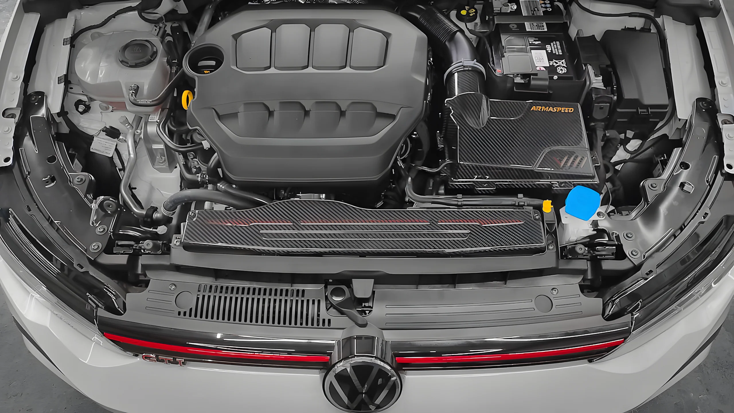 ARMASPEED Volkswagen Golf 8 GTI | Carbon Fiber Cold Air Intake - Image 5