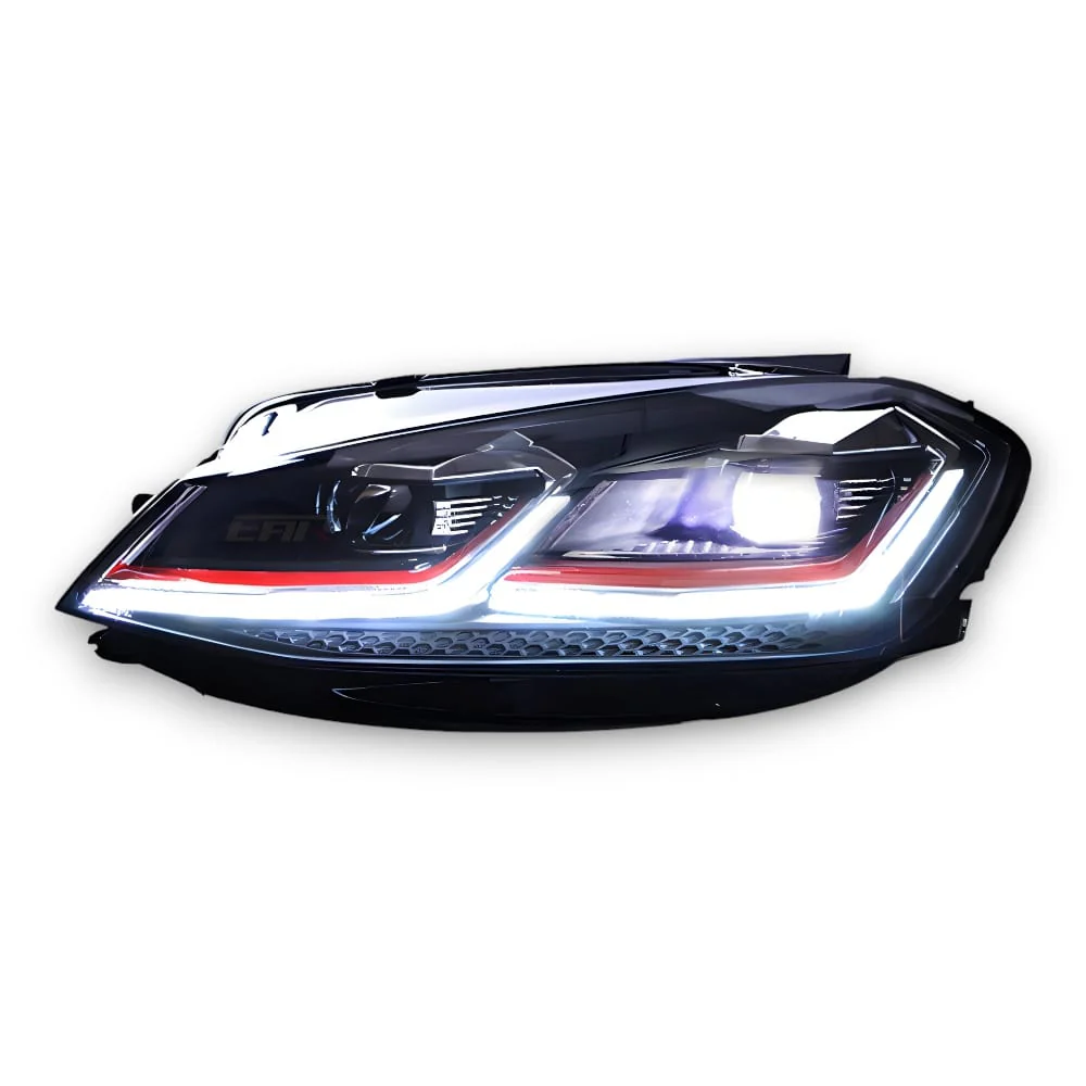 Volkswagen Golf Mk7/7.5 Sequential Xenon Angel LED Headlights (2013 - 2017) - Image 4