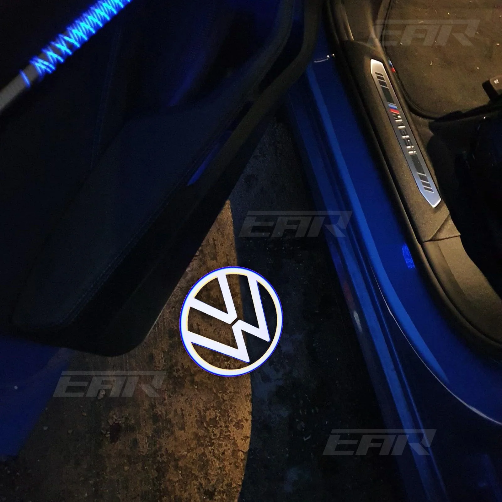 Volkswagen LED Car Door Welcome Logo Shadow Lights - Image 3