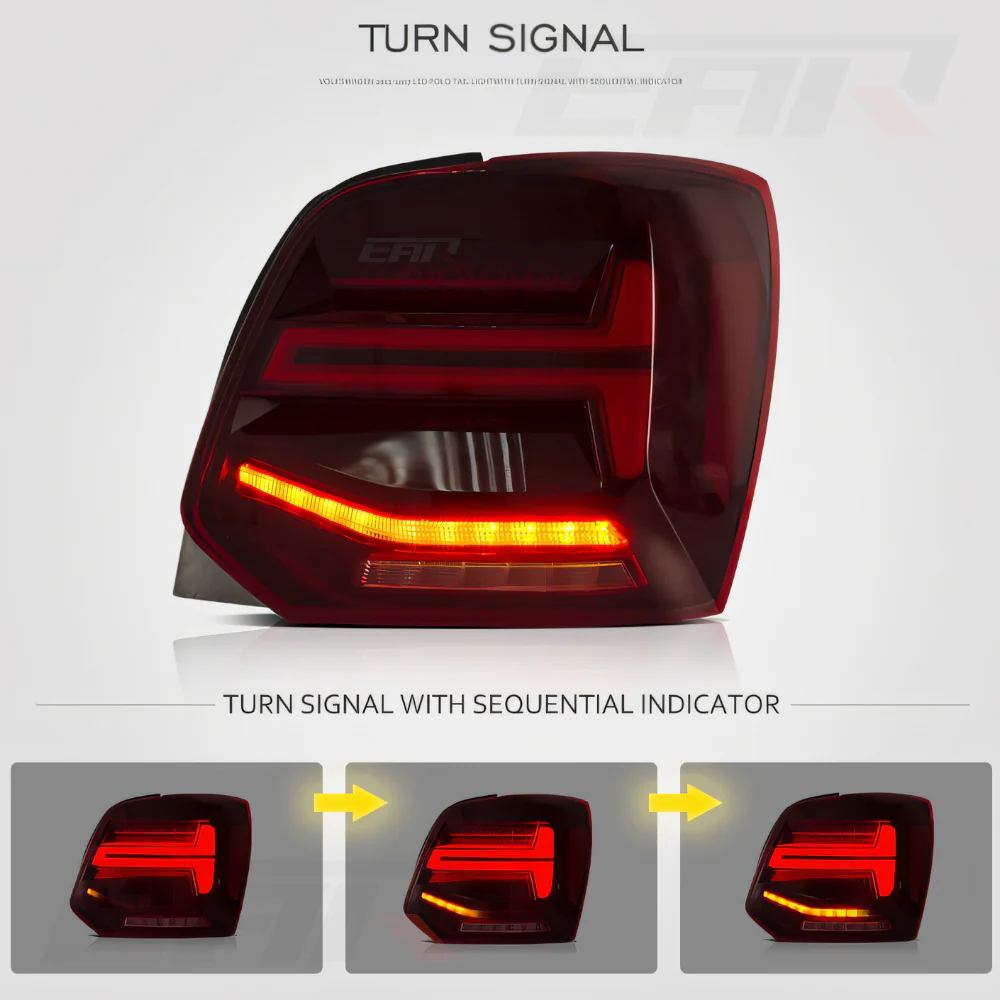 Volkswagen Polo GTS Style Sequential Tail Lights (Plug & Play (2011 - 2017) - Image 4
